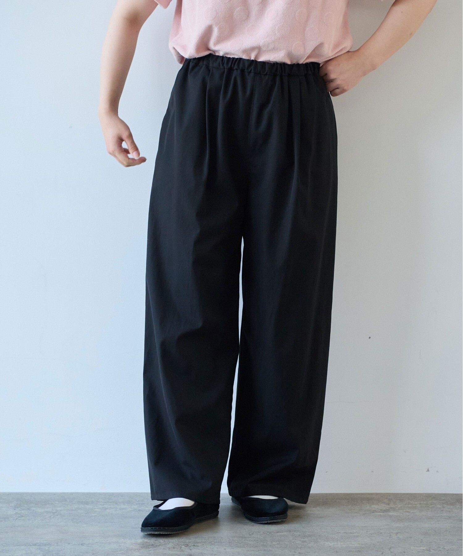 【完売品】on アパレル アクティブパンツ サイズM ブラック GRANCY】ZipDesign CargoPants / ジップデザイン カーゴパンツ