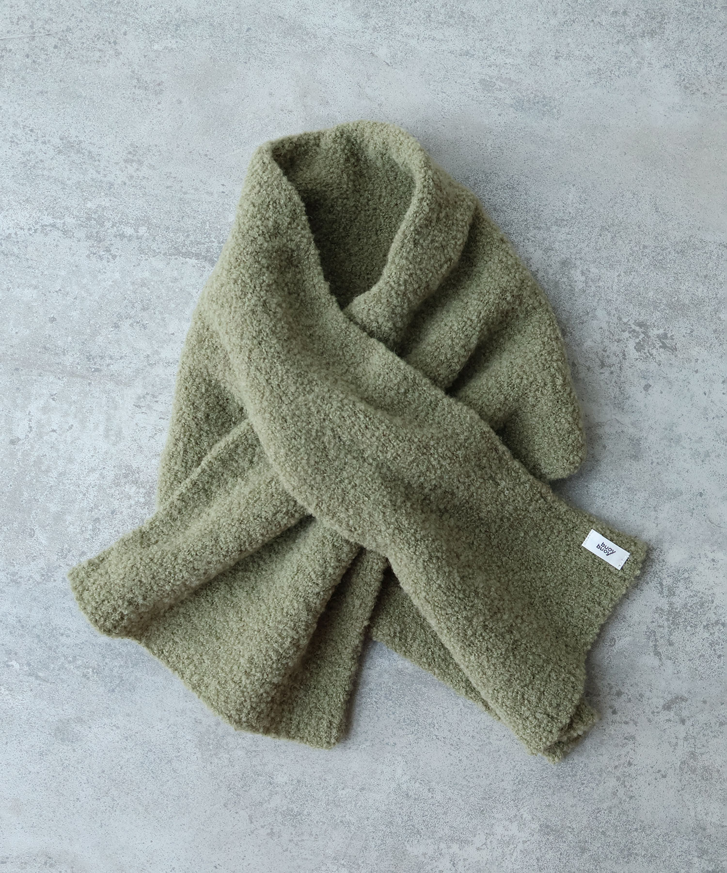 AMBIDEX Store ○alpaca loop TUBE マフラー(F CHARCOAL): FLAT-cic-HATENA