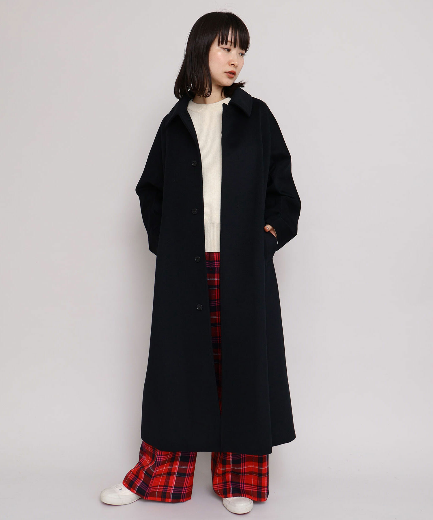 AMBIDEX Store ウールカシミアシャルムビーバー/ウールメルトン ステン