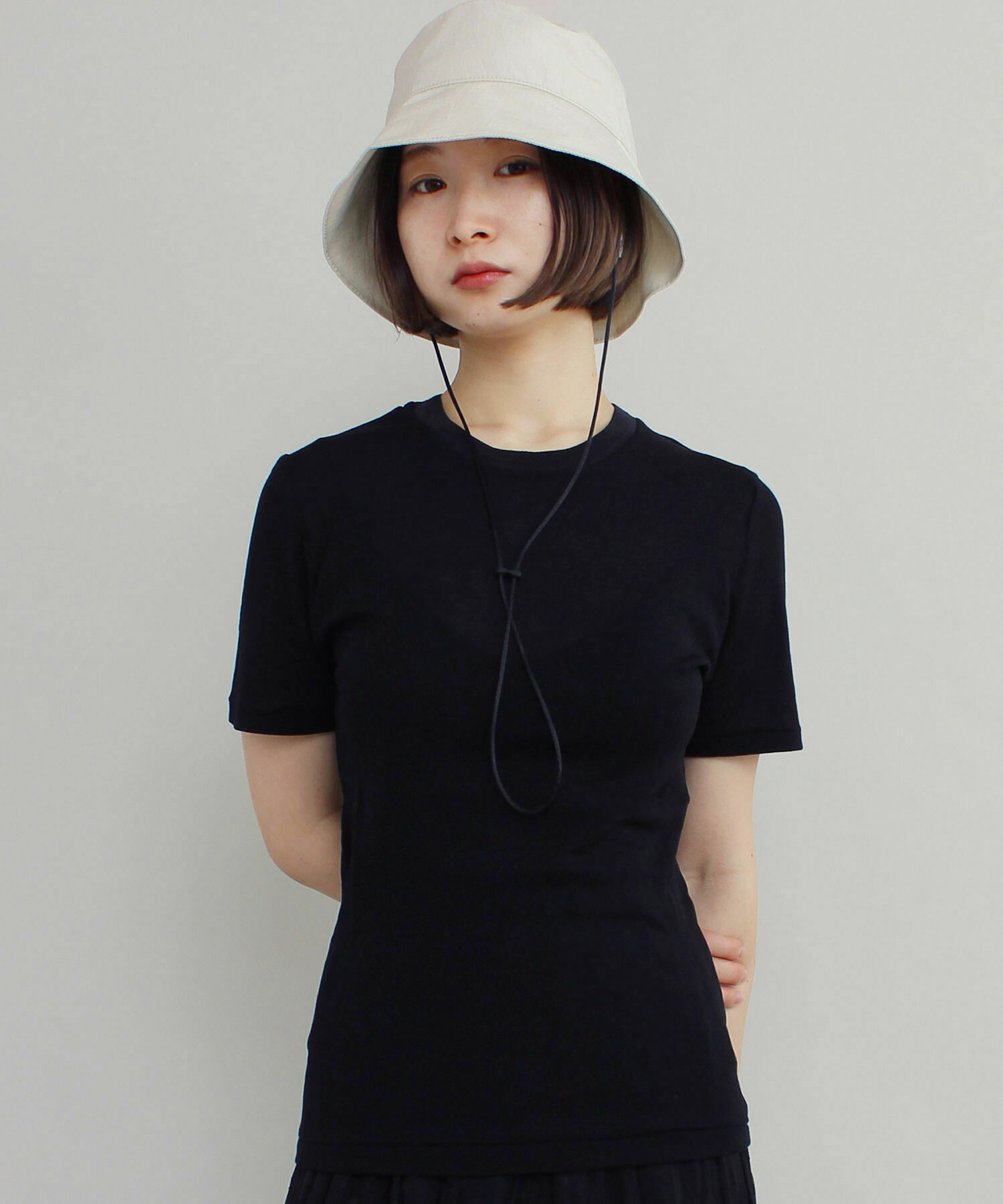 AMBIDEX Store 〇シアーテレコ 長袖プルオーバー(F シロ): iki