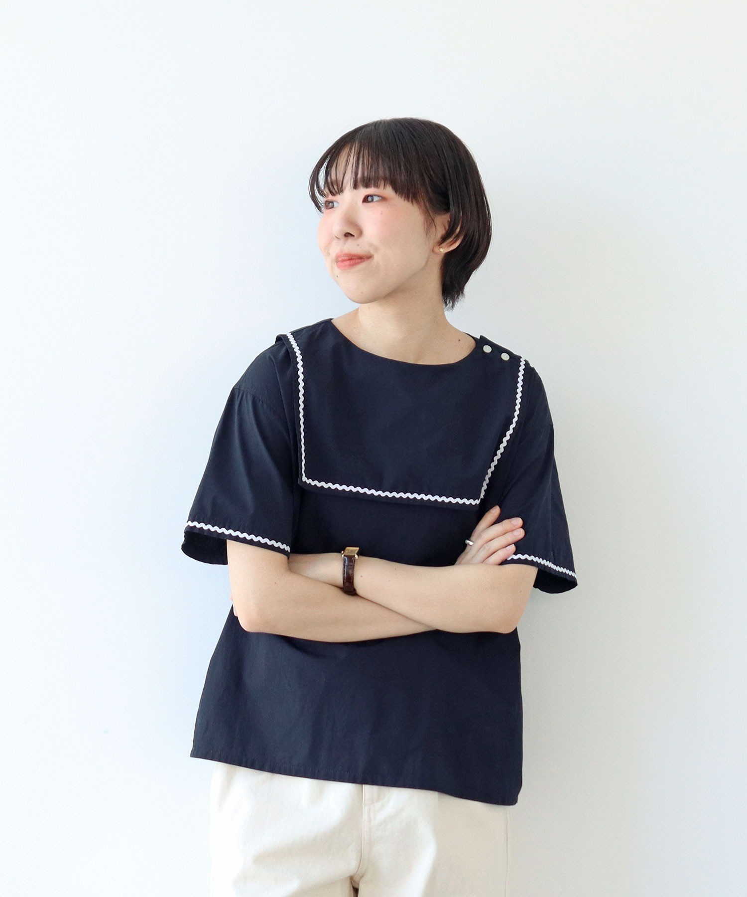 AMBIDEX Store ○オーガニックマグワッシャー なみなみセーラー AMBIDEX Store ○オーガニックマグワッシャー なみなみセーラー