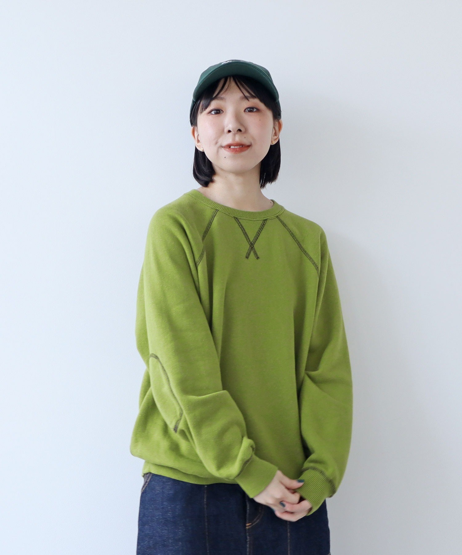 AMBIDEX Store ○リサイクルコットン裏毛スウェット(F キナリ): PAR ICI