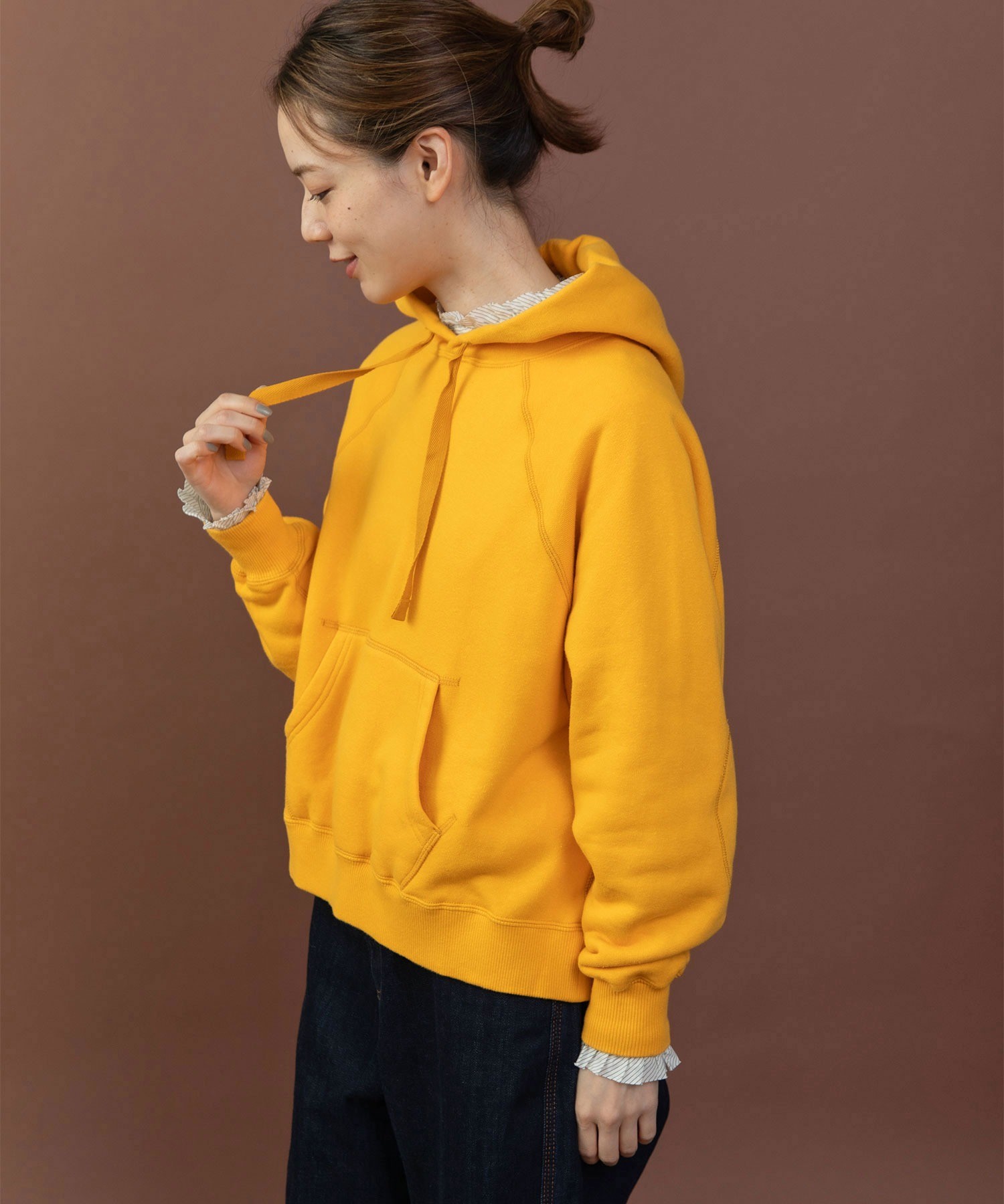 ほぼ未使用！DPcue（製造証明書付） AMBIDEX Store △○リサイクルコットン 裏毛フーディー(F コン): PAR ICI