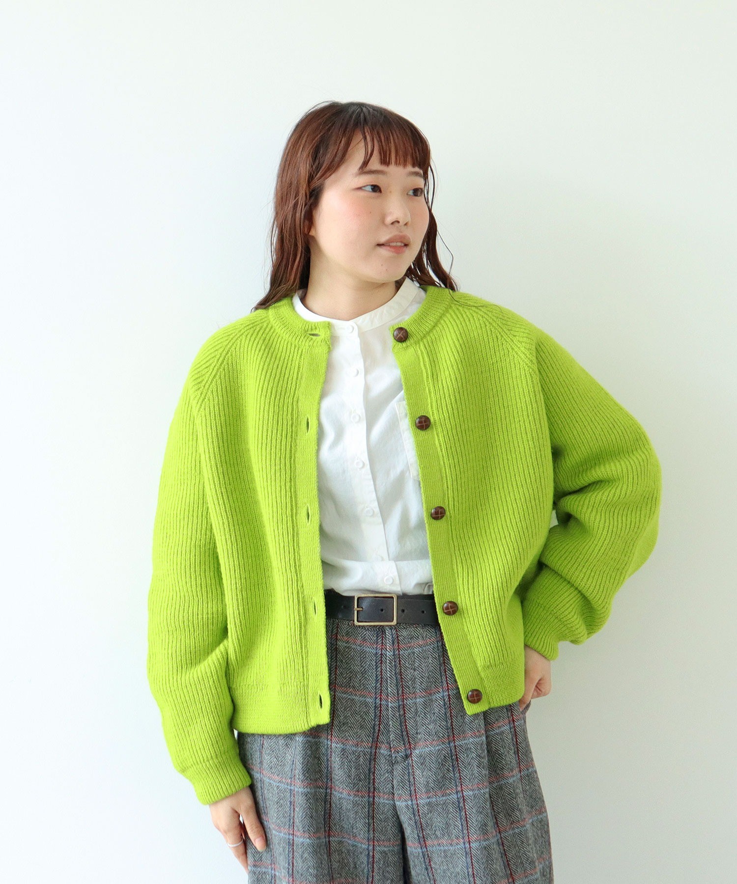 AMBIDEX Store ○【30周年特別アイテム】BRITISH WOOL 片畦ニット