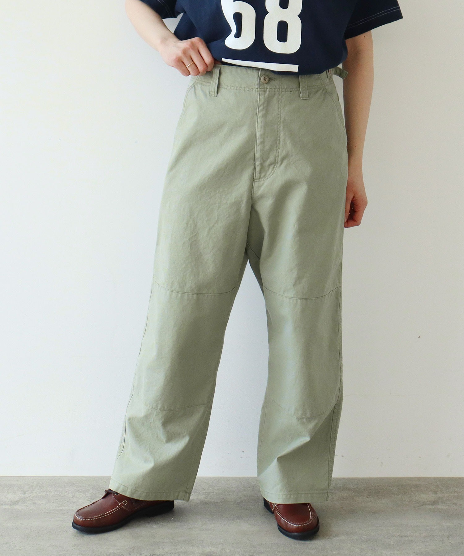 loner ダブルニーパンツ DENIM DELIGHT DAYS】オックスダブルニーパンツ | ジョンブル公式通販