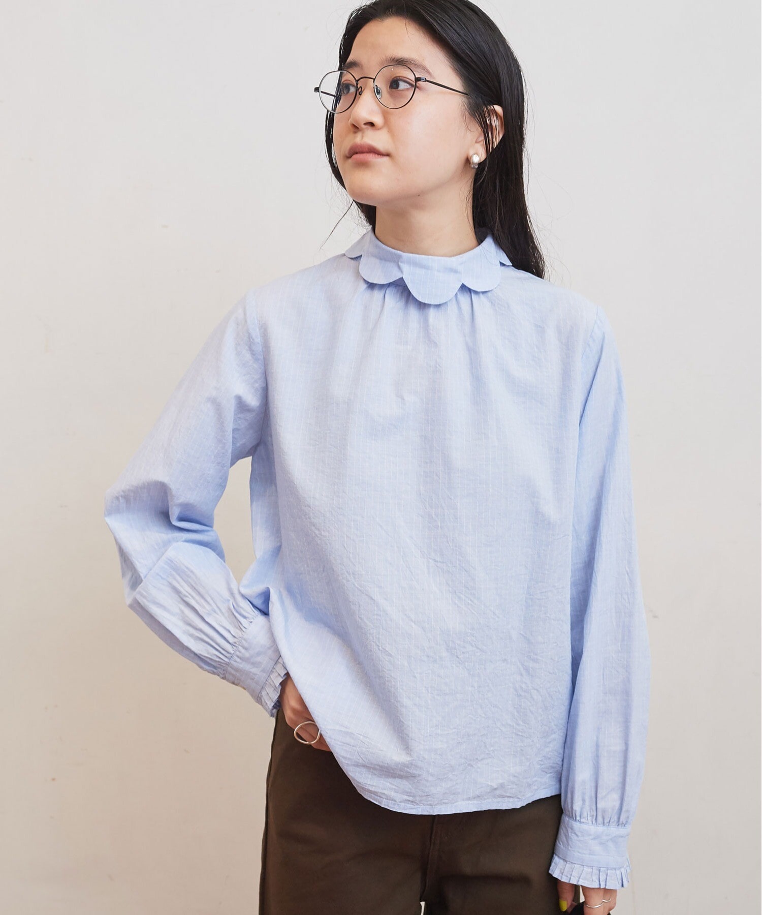 AMBIDEX Store △bud blouse(F シロ): l'atelier du savon
