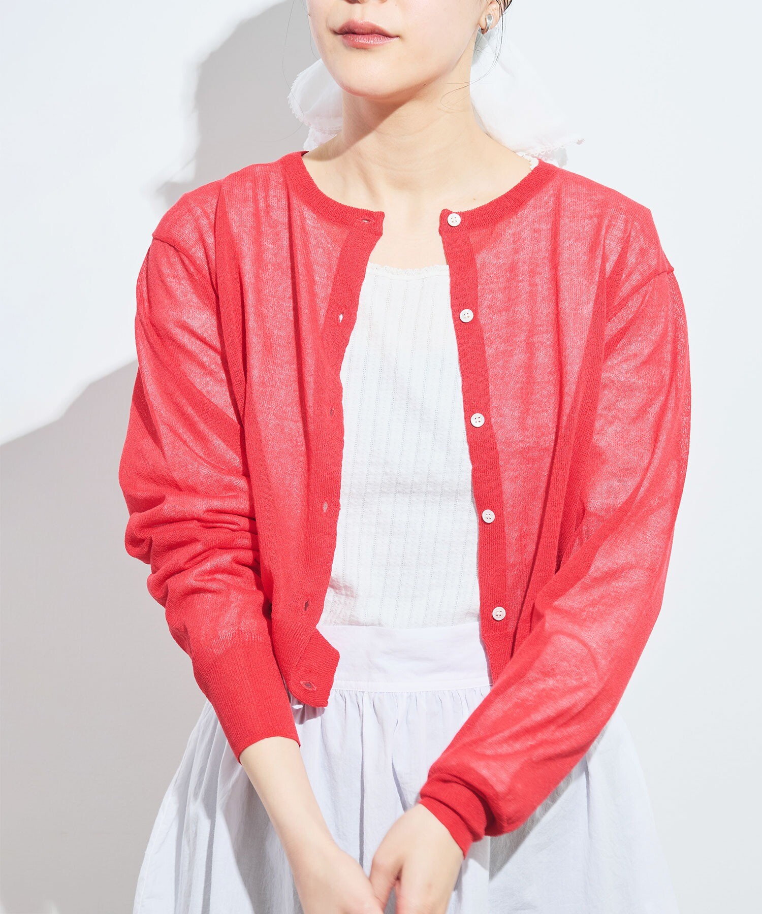 fig London（フィグロンドン）の「daily wool cardigan