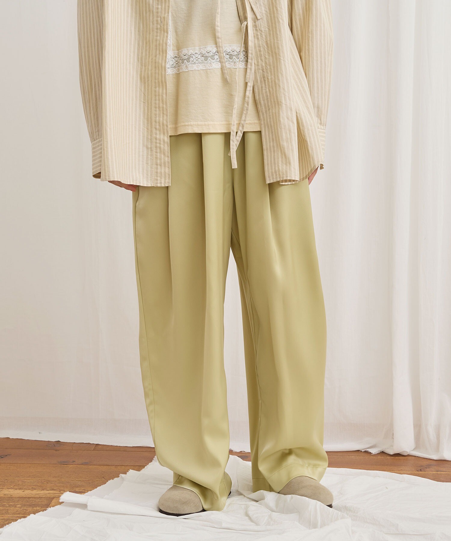 AMBIDEX Store com pants(F イエロー): l'atelier du savon