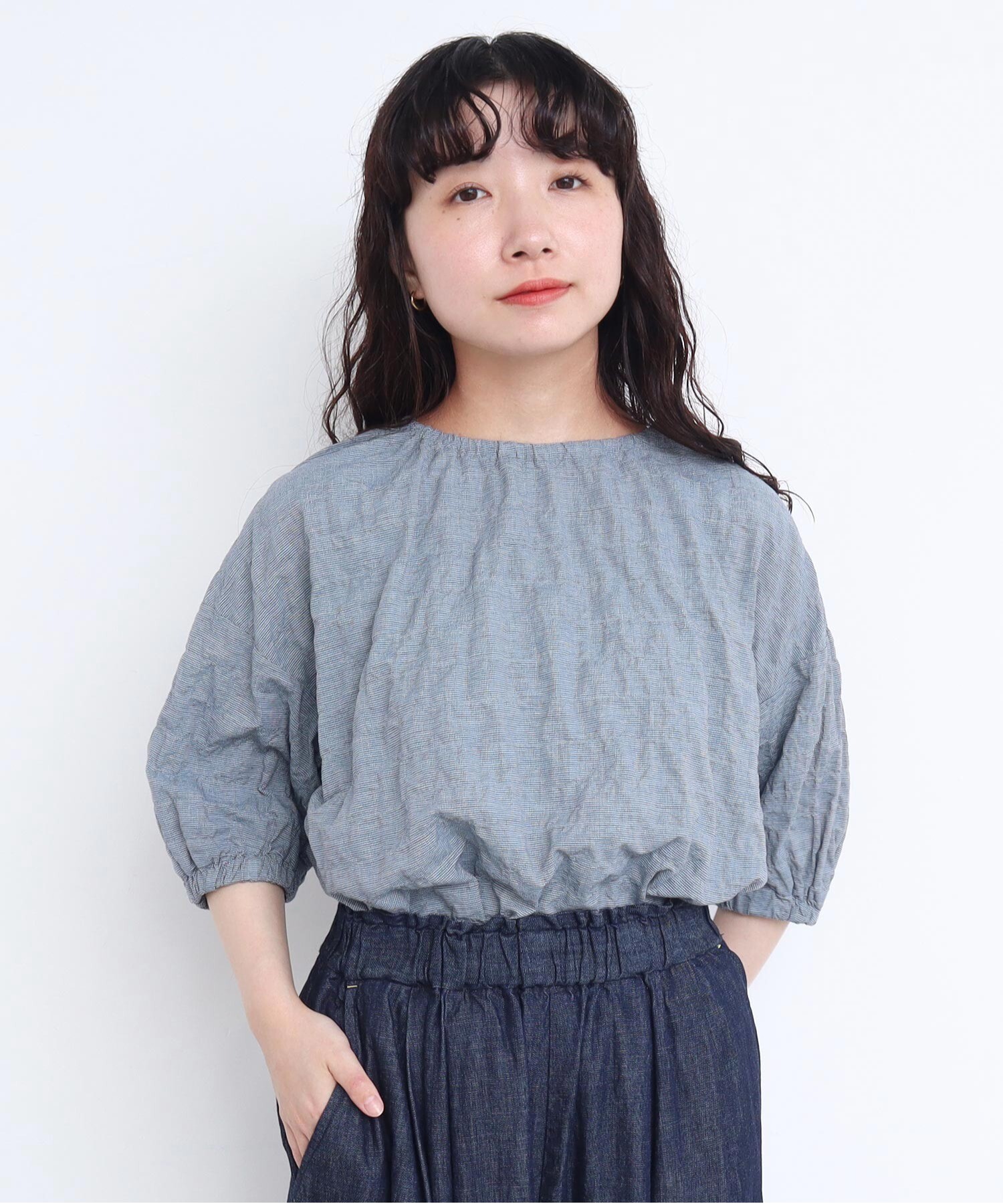 AMBIDEX Store Tシャツみたいなブラウス(F キナリ): l'atelier