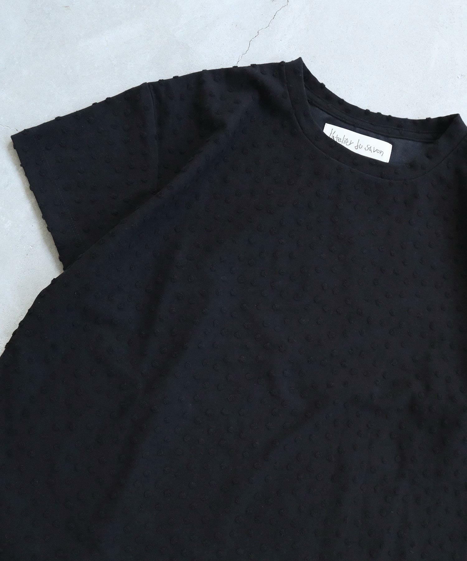 AMBIDEX Store 【予約販売】〇小ドットパイルTシャツ(F AMBIDEX Store 【予約販売】〇小ドットパイルTシャツ(F