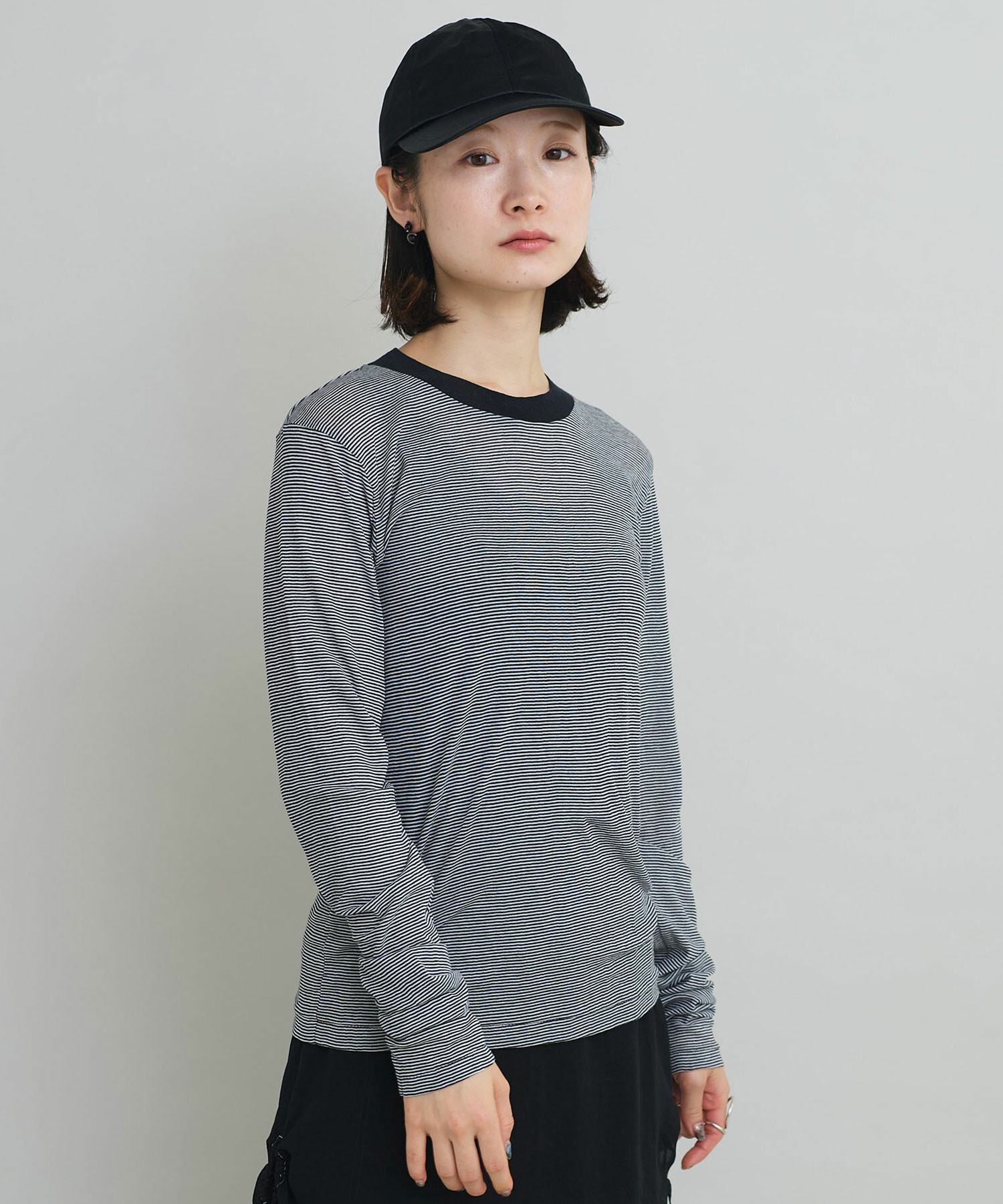 AMBIDEX Store 〇シアーテレコ 長袖プルオーバー(F シロ): iki