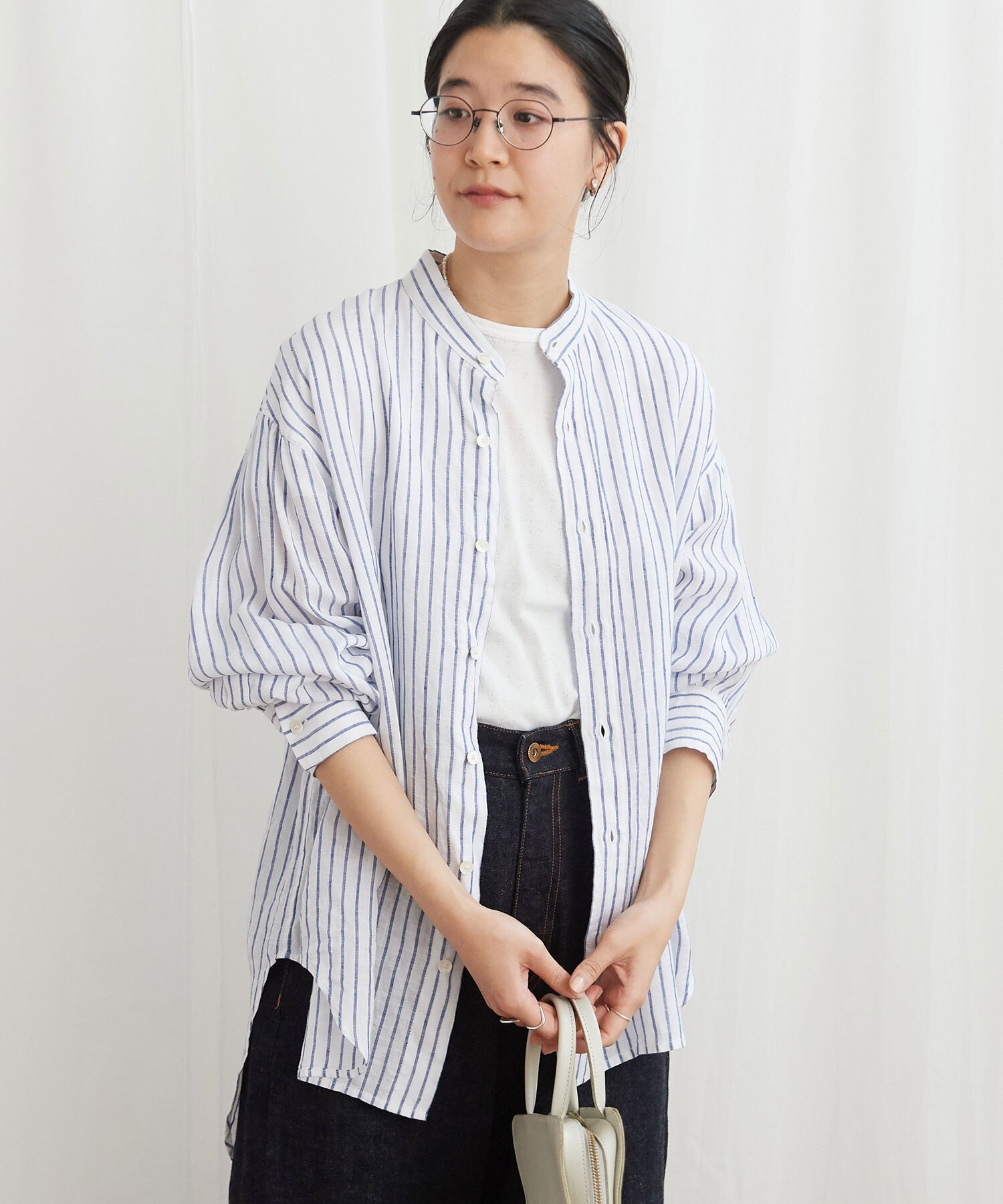 AMBIDEX Store 【予約販売】○LINEN summer shirt(F ピンク): l