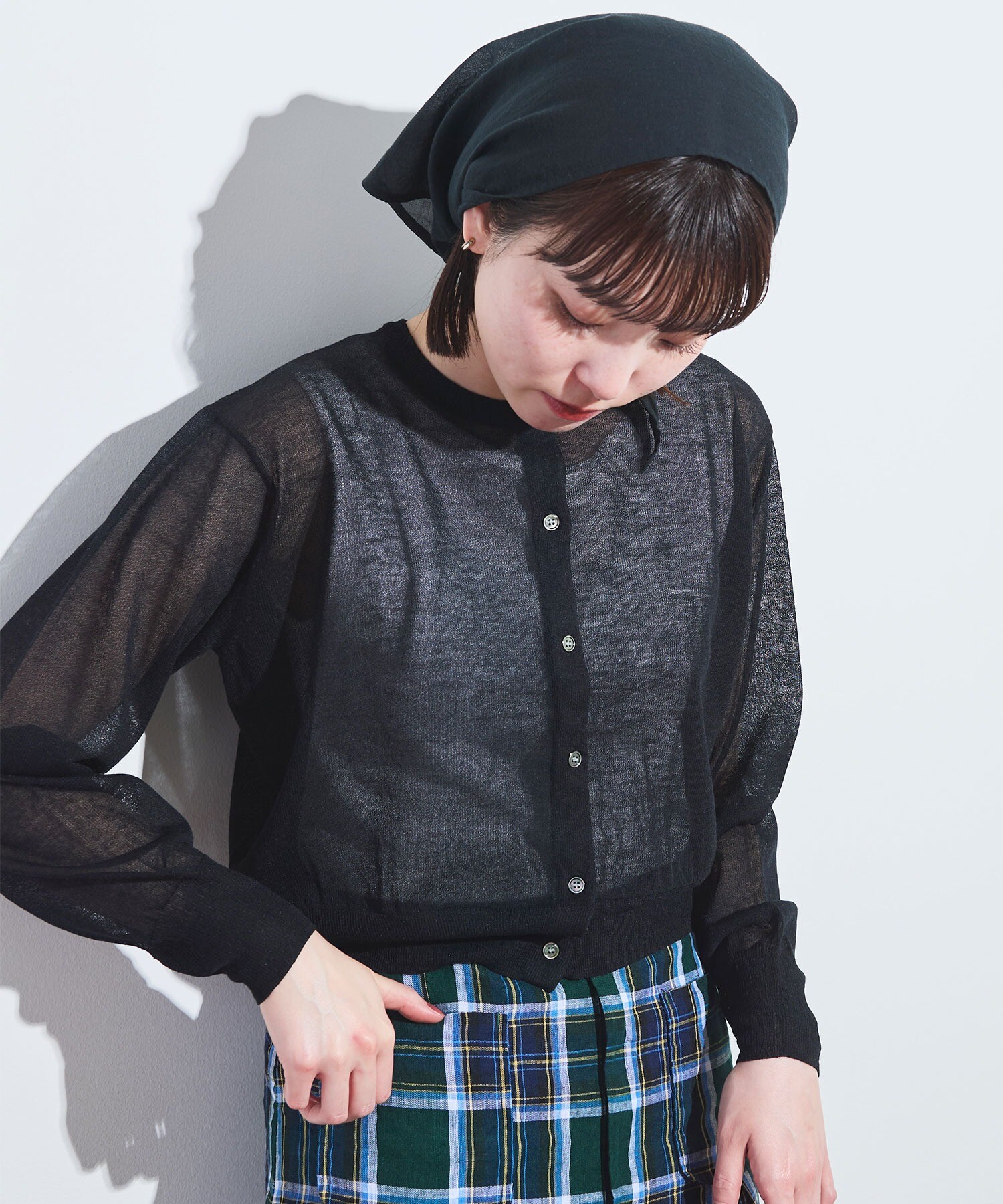 fig London（フィグロンドン）の「daily wool cardigan