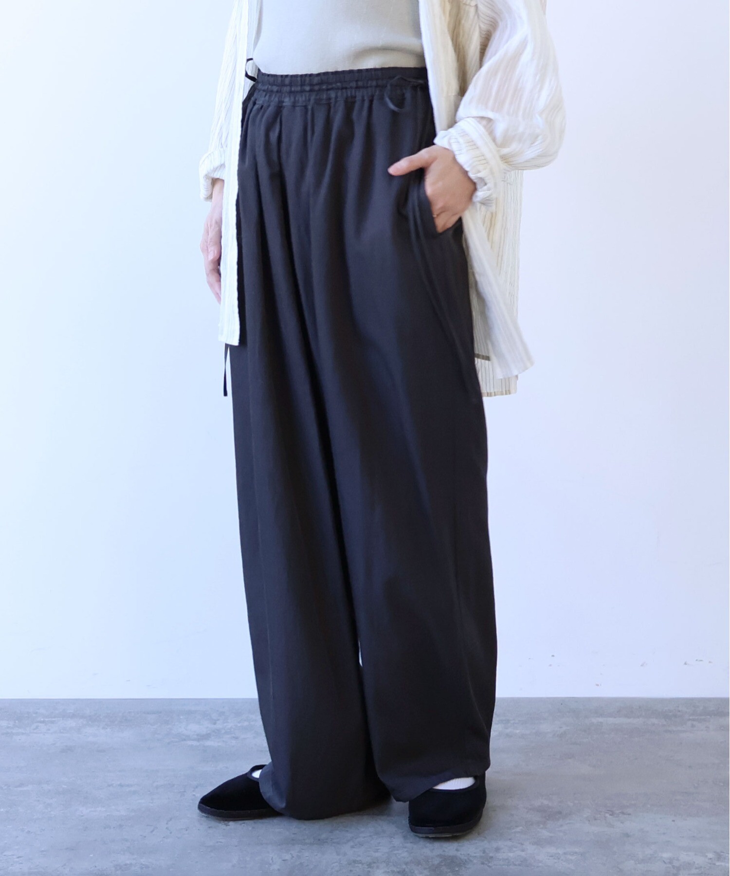 チャコール model:152cm