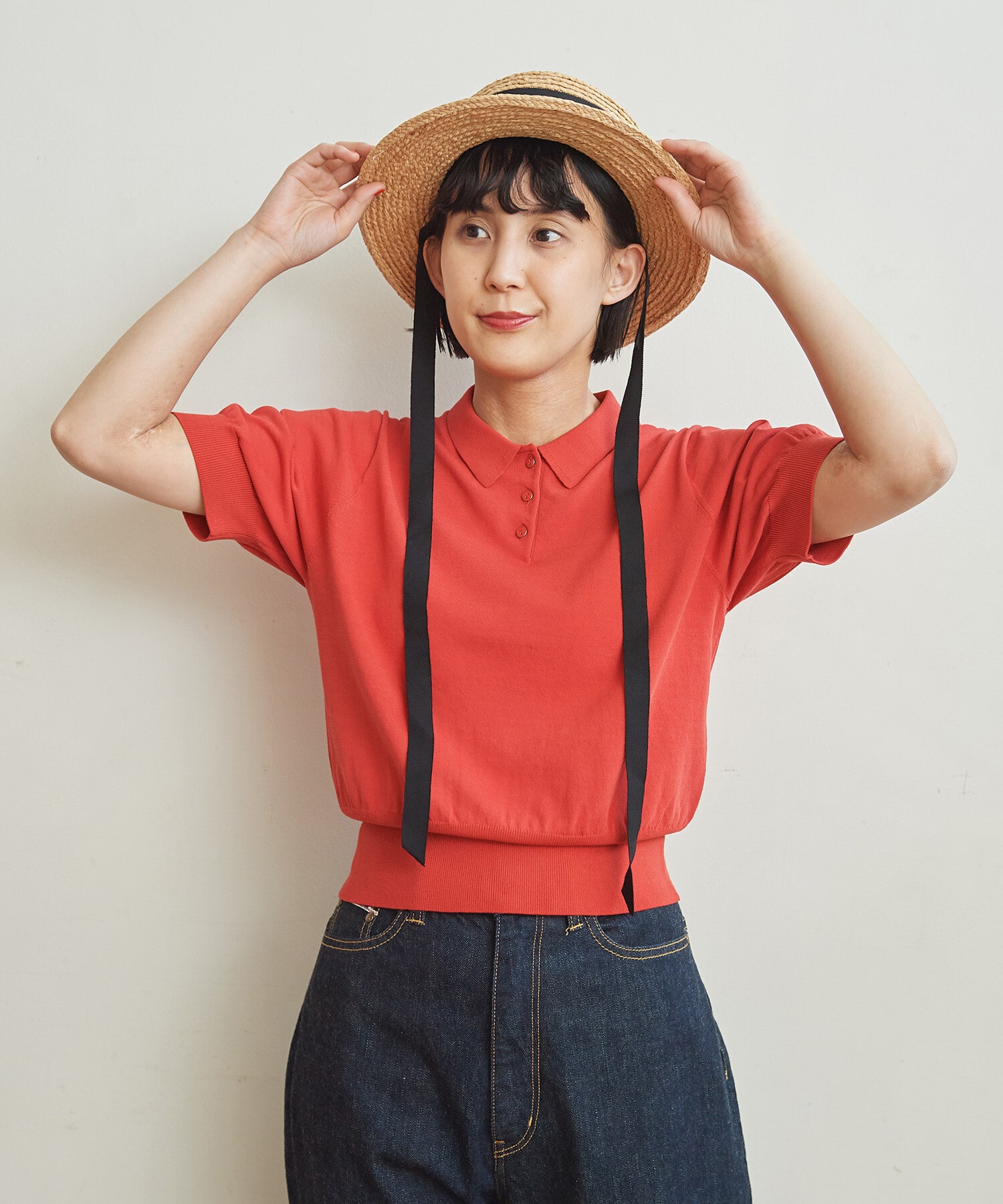 流行に 2021AW CHILD WOMAN ICE COTTON ニットポロ ad-naturam.fr