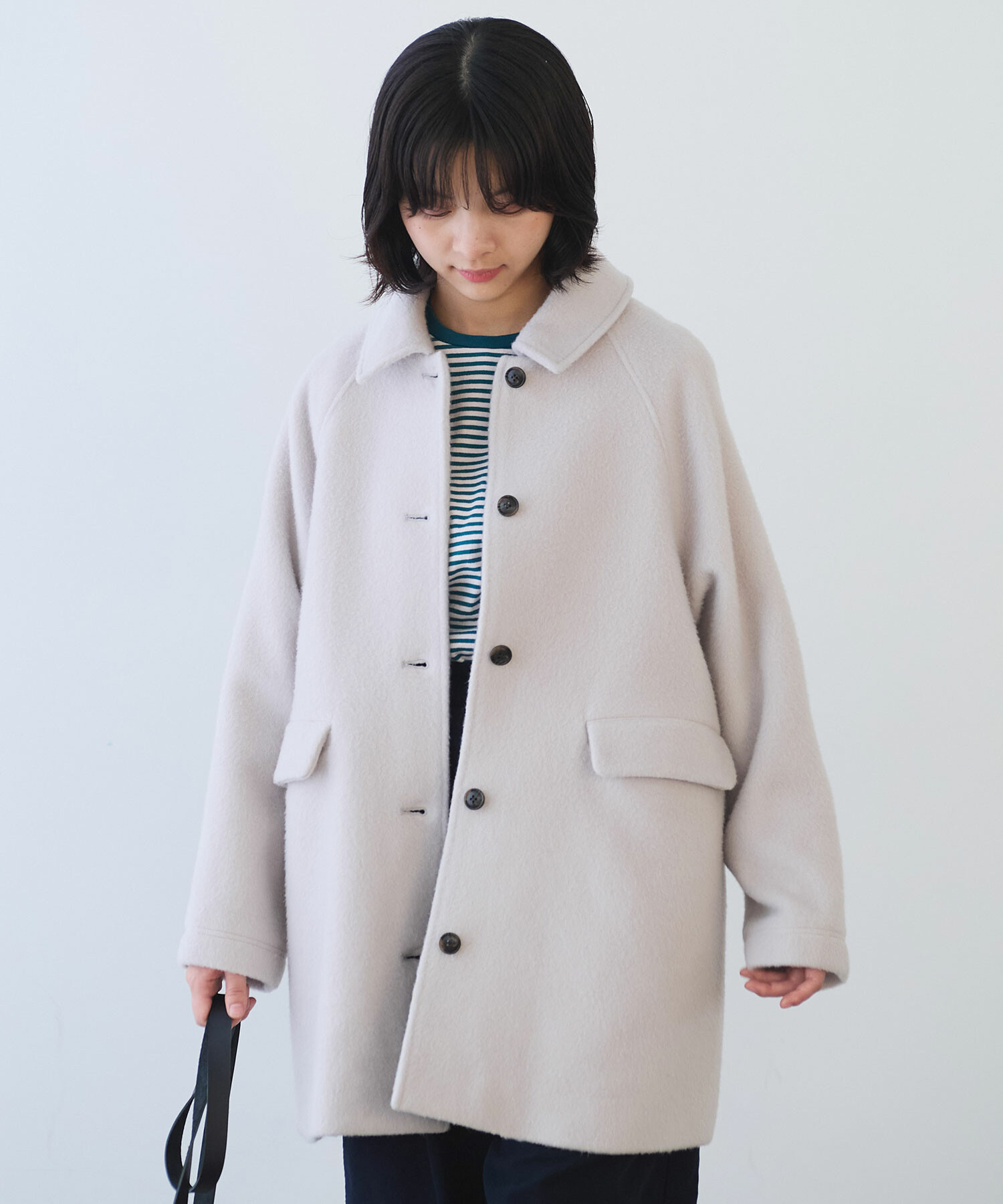 AMBIDEX Store 【予約販売】〇 モヘア / カシミア シャギー Aライン