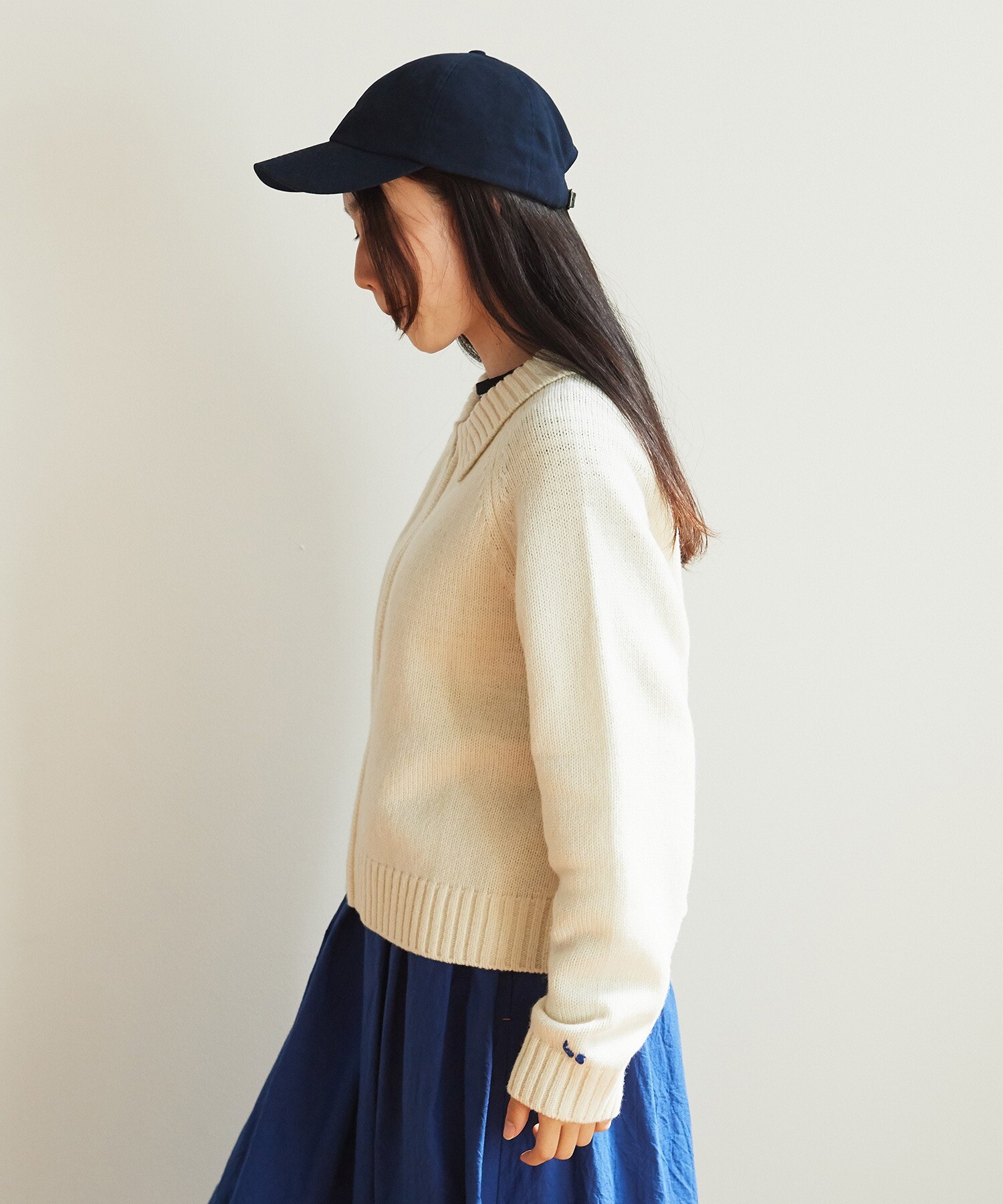 AMBIDEX Store ○NEW ENGLAND Knit ブルゾン(F コン): bulle de savon