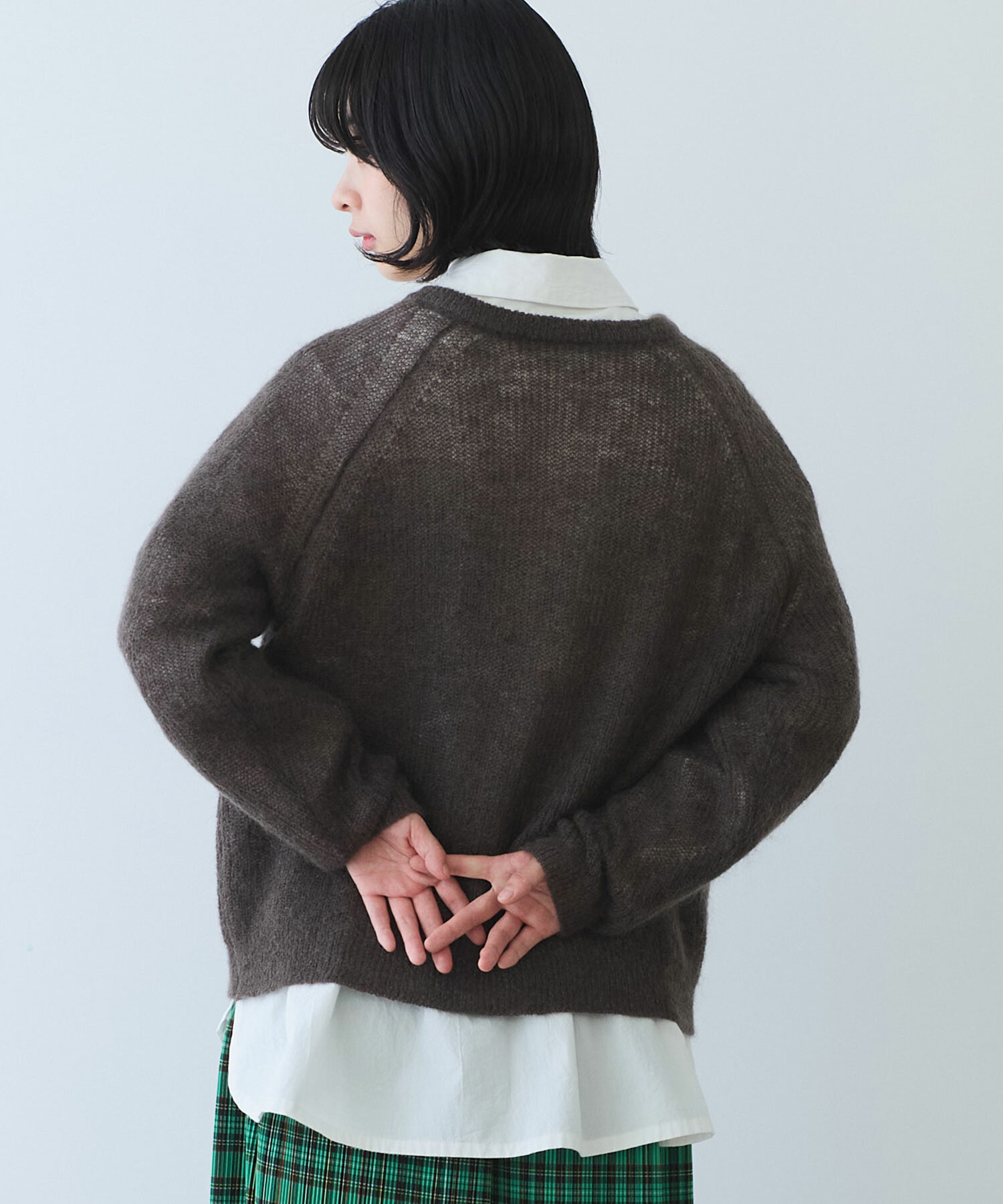 極美品✨銀サガ　サガミンク　ポンチョ　カーディガン　フワフワモコモコ♪ 極美品✨銀サガ サガミンク ポンチョ カーディガン フワフワ