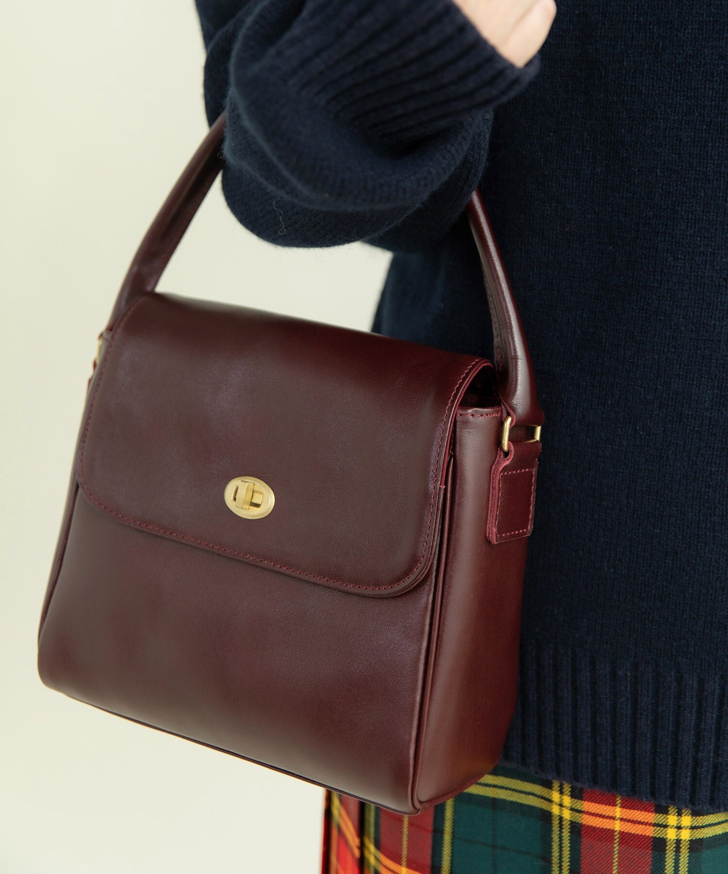 ペトロシア❗️未使用バック AMBIDEX Store ○TIDEWAY別注 MOSS LEATHER ハンドBAG(F