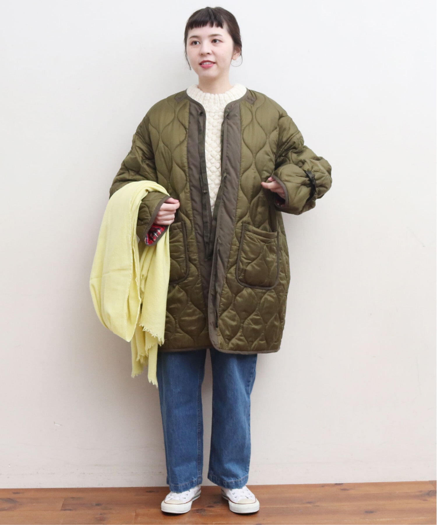 モデル 161cm size:SS