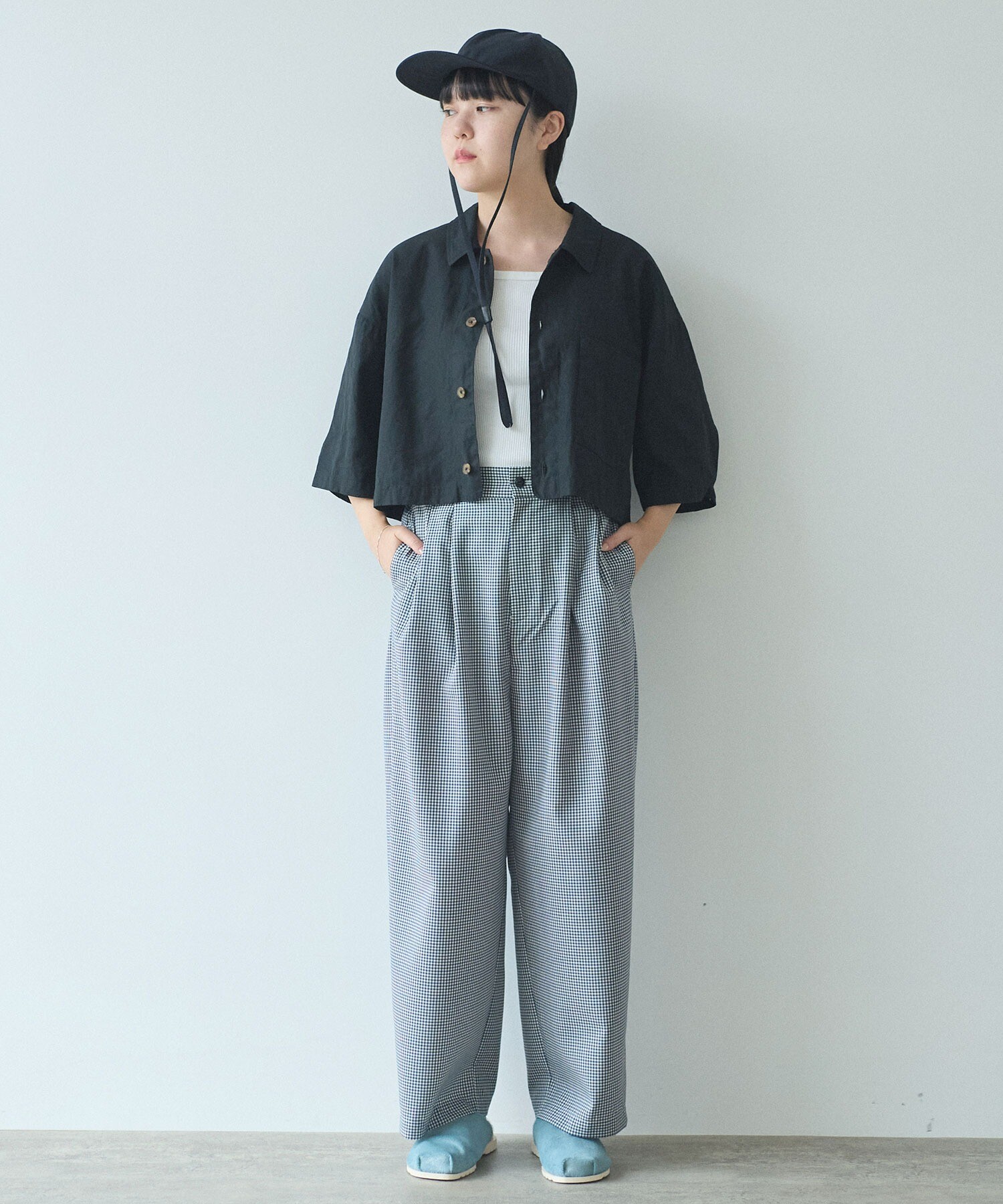 Cloth & Cross◆長袖シャツ/FREE/コットン/IDG Cloth & Cross(クロスアンドクロス) / 長袖シャツ/FREE/コットン
