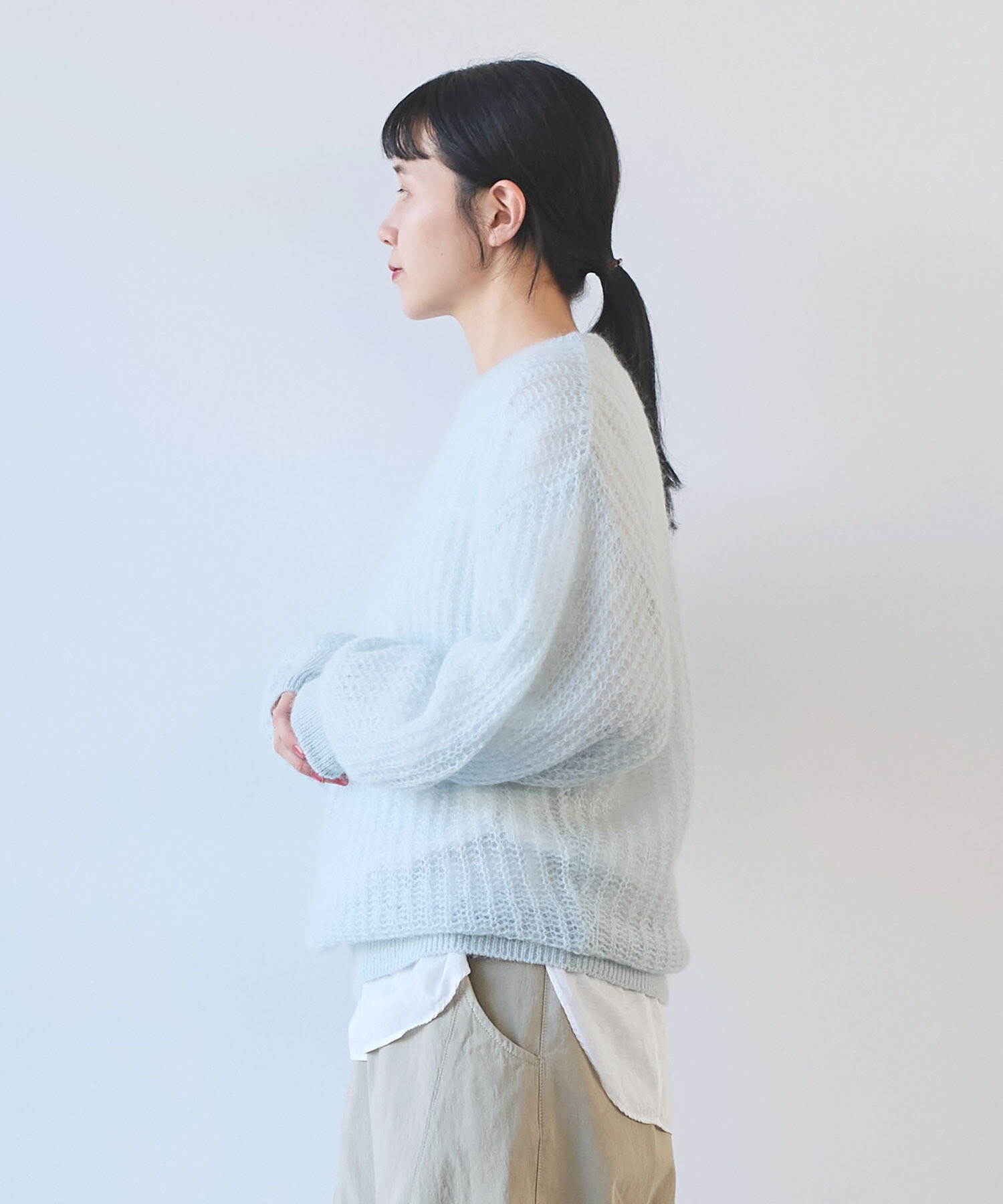 AMBIDEX Store 【予約販売】○ウール/mohair/ナイロン loose