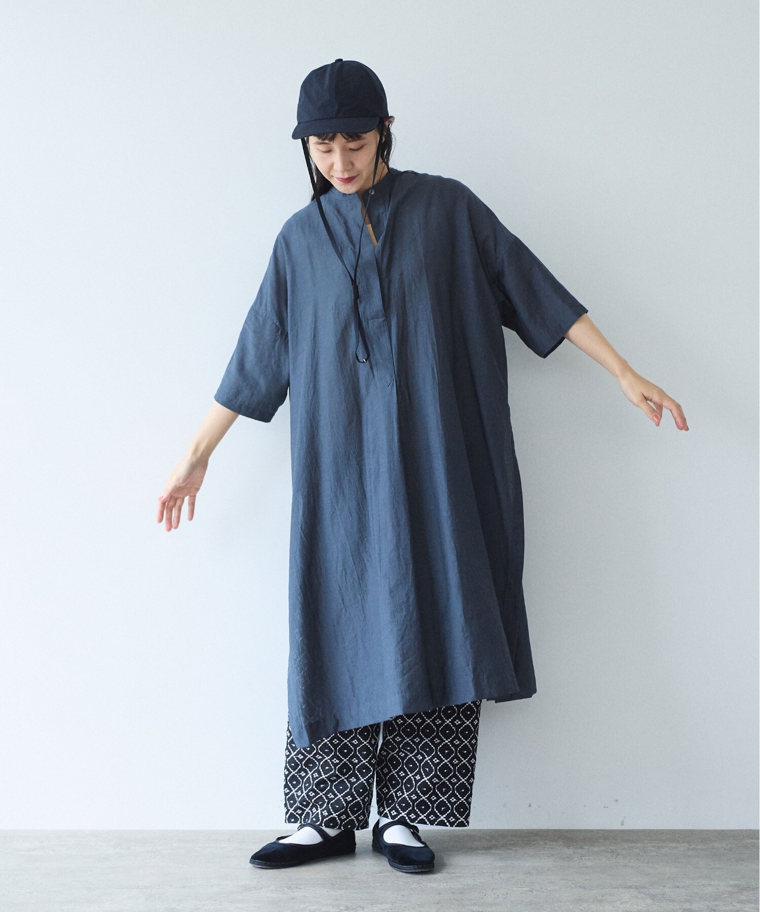 AMBIDEX Store Ra/R/Ny oversized kaftan ワンピース(F ライラック): yuni