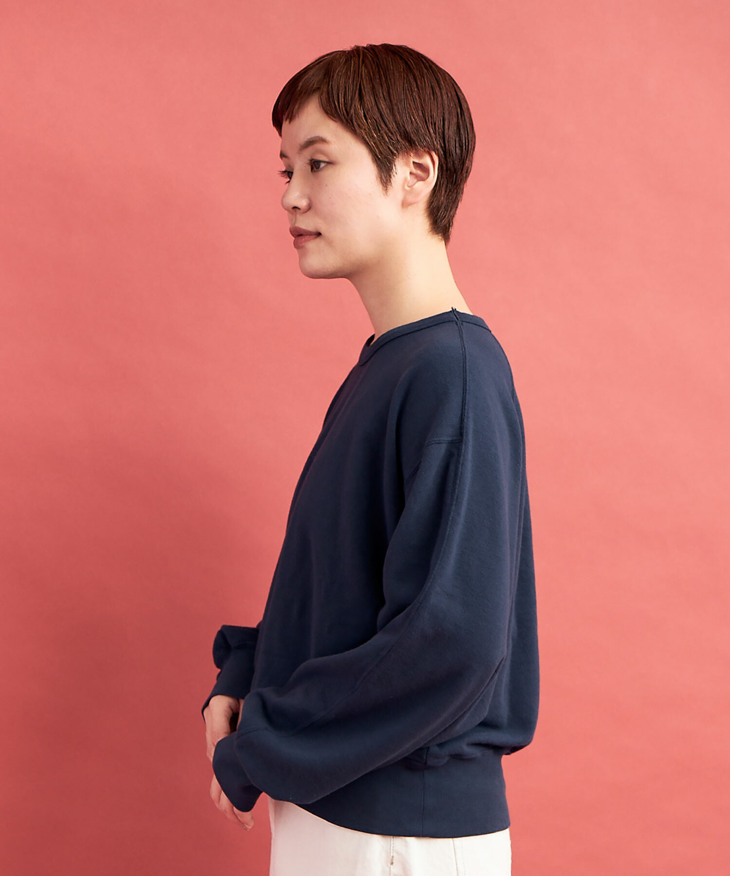 AMBIDEX Store ○GV HIGH TWIST 裏毛 CREW プルオーバー(F LIGHT