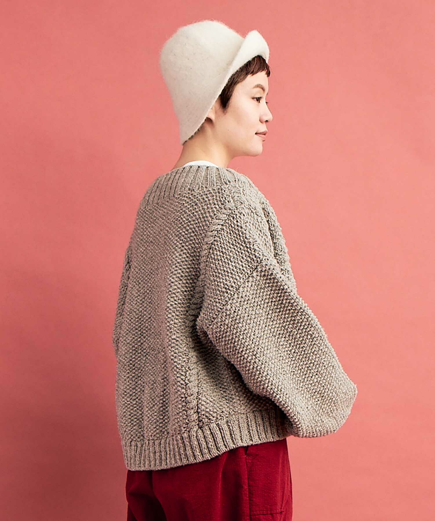 AMBIDEX Store 【予約販売】○PERU HANDKNIT カーディガン(F