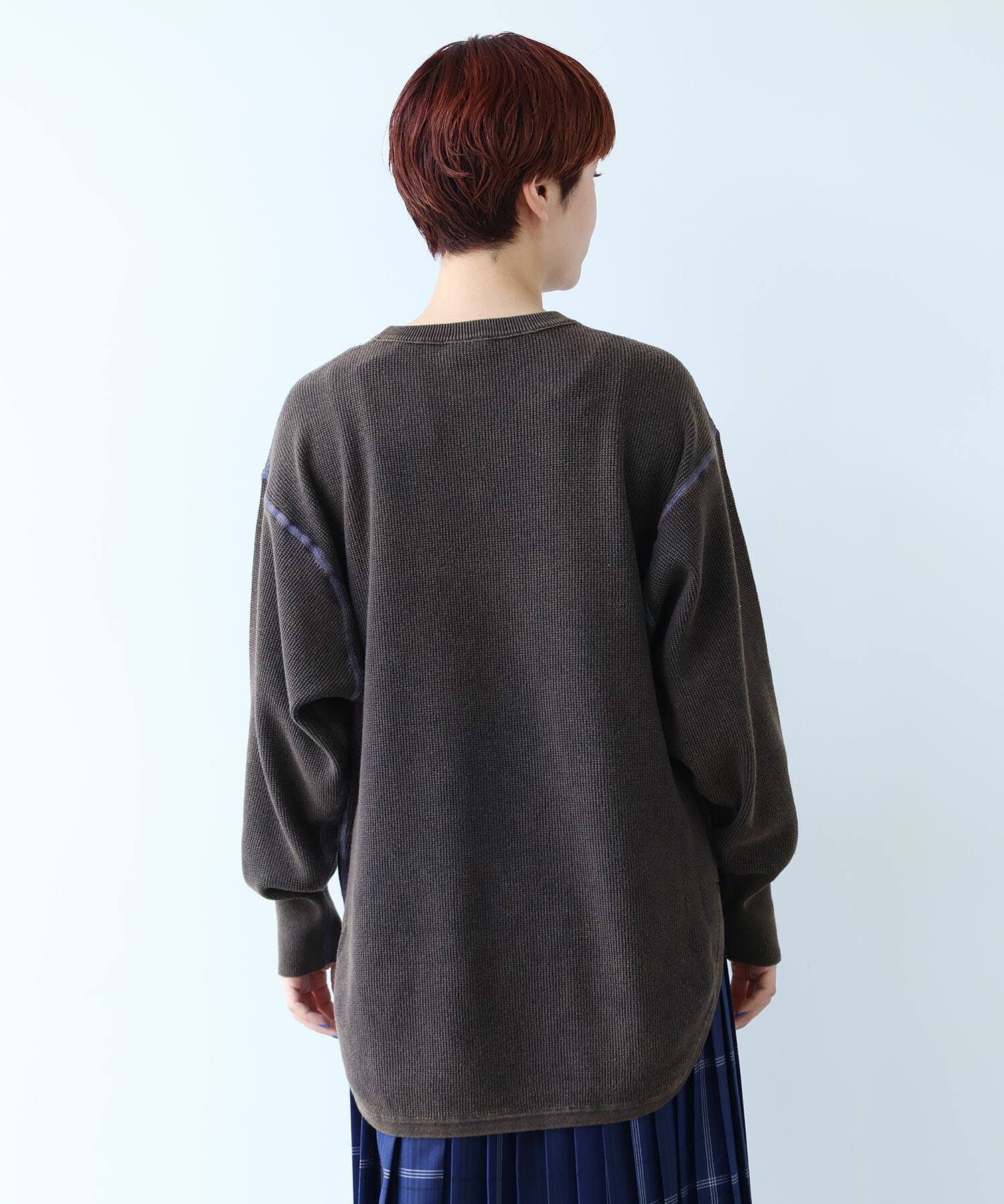 AMBIDEX Store 【予約販売】○COTTON WAFFLE FADE KNIT プル