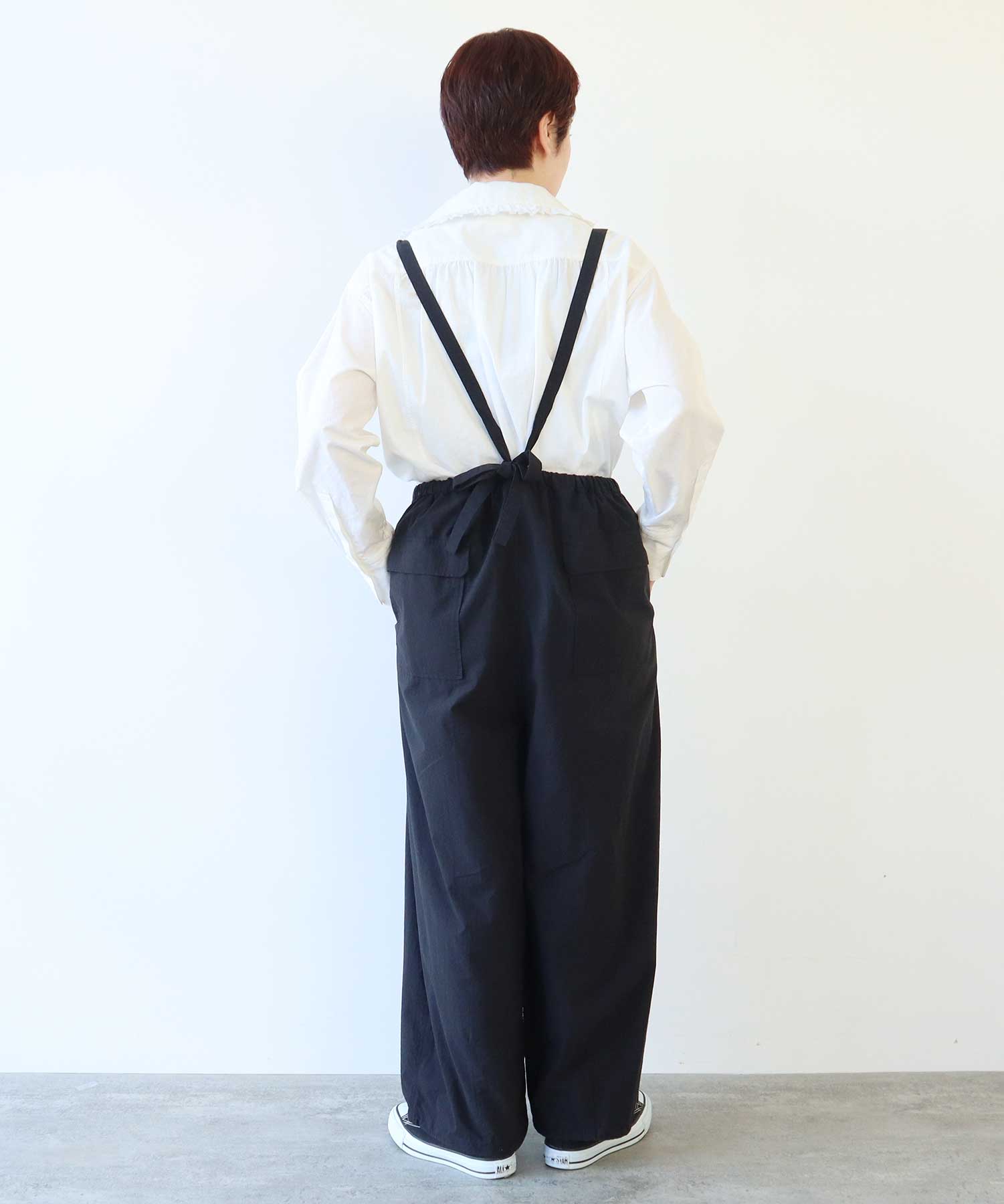 AMBIDEX Store ○ORGANIC LIP-STOP parachute パンツ(F BLACK