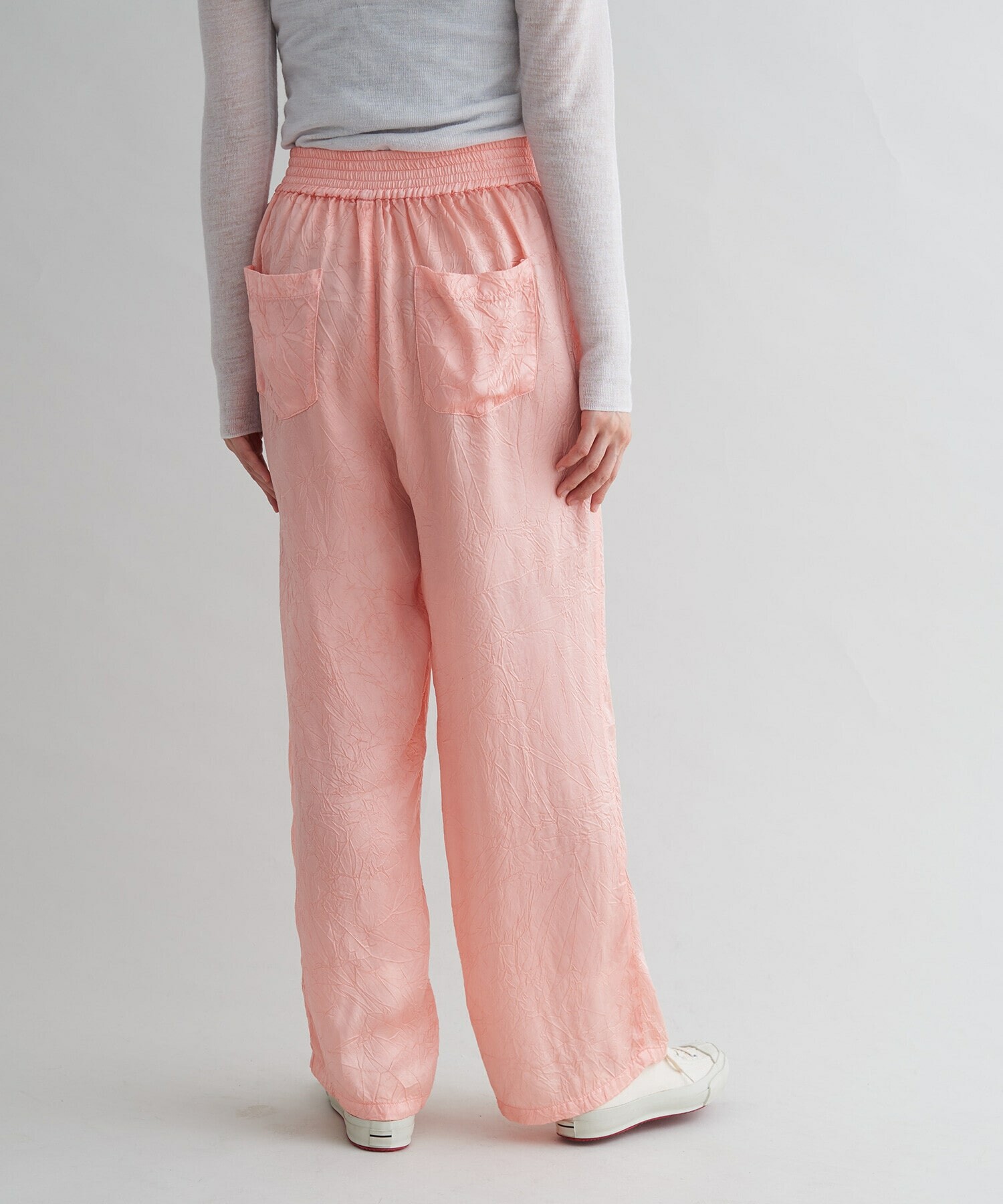 売上高No.1の商品 ENOF SATIN PANTS イナフ サテンパンツ PINK ピンク