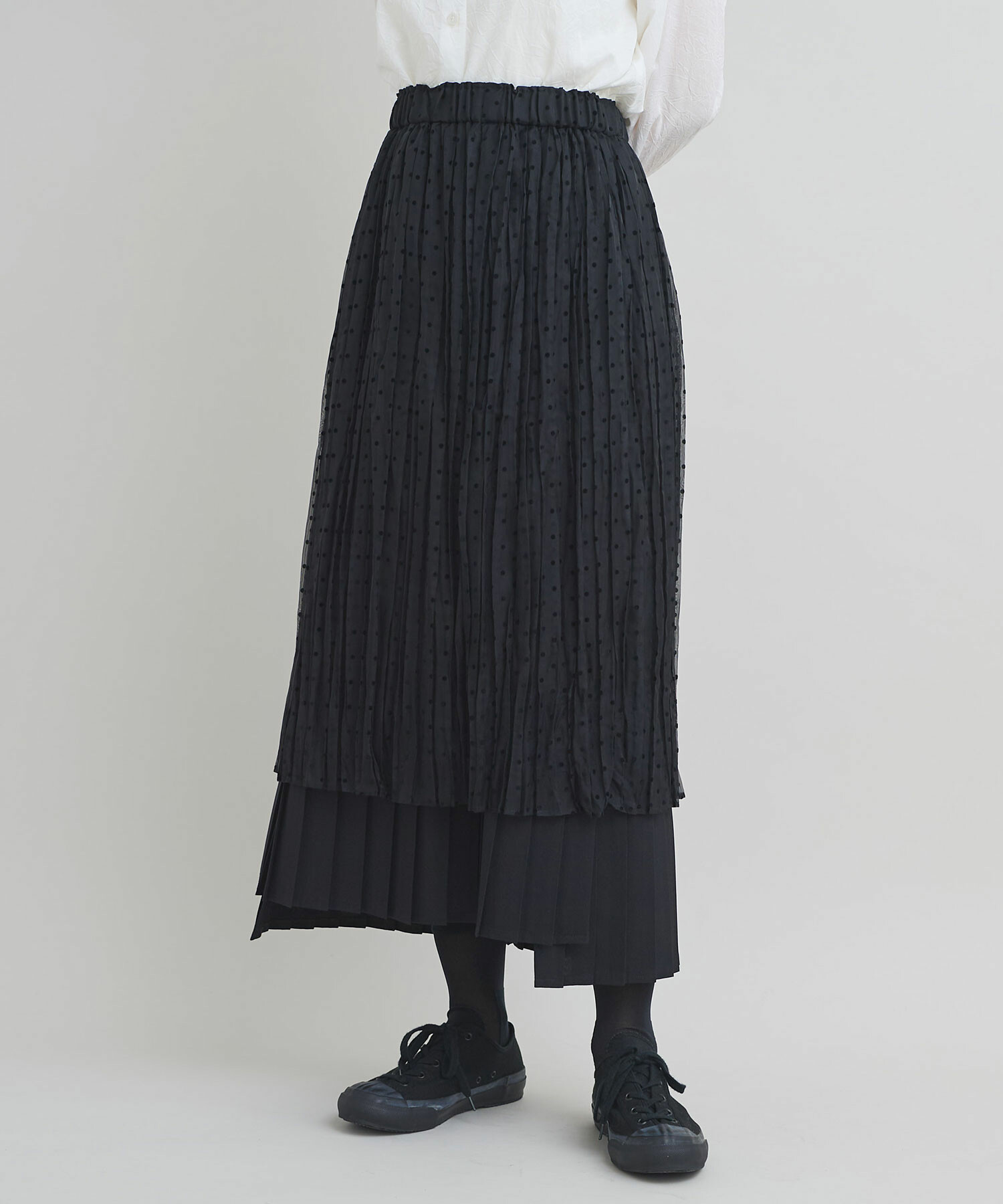 Mark&lona プリーツスカート 定価48000円 ゴルフ スカート │ MARK