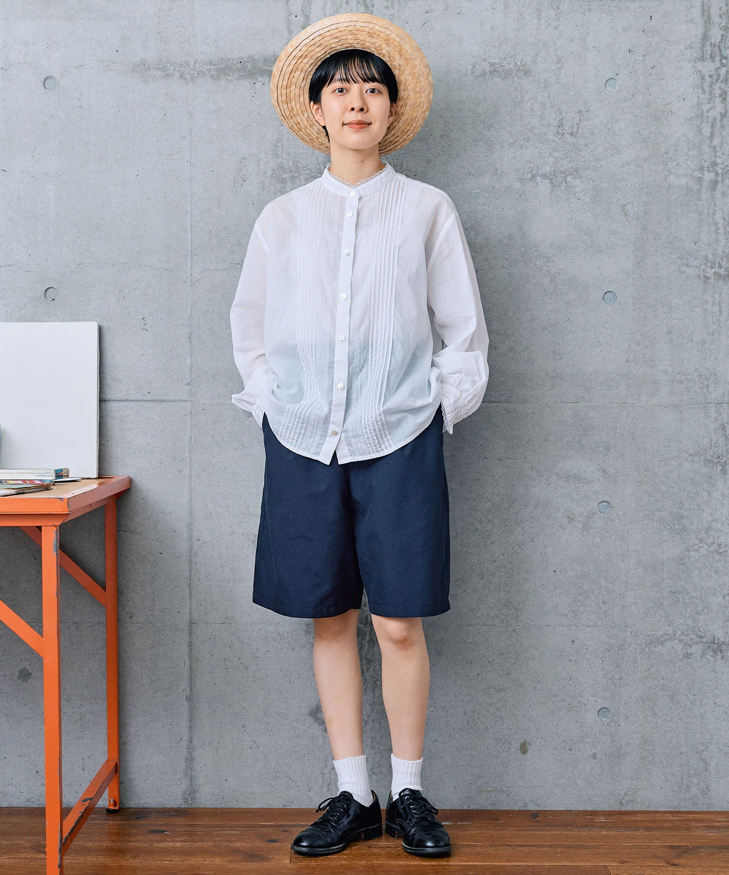 AMBIDEX Store ○80ローン スタンドブラウス(F コン): PAR ICI