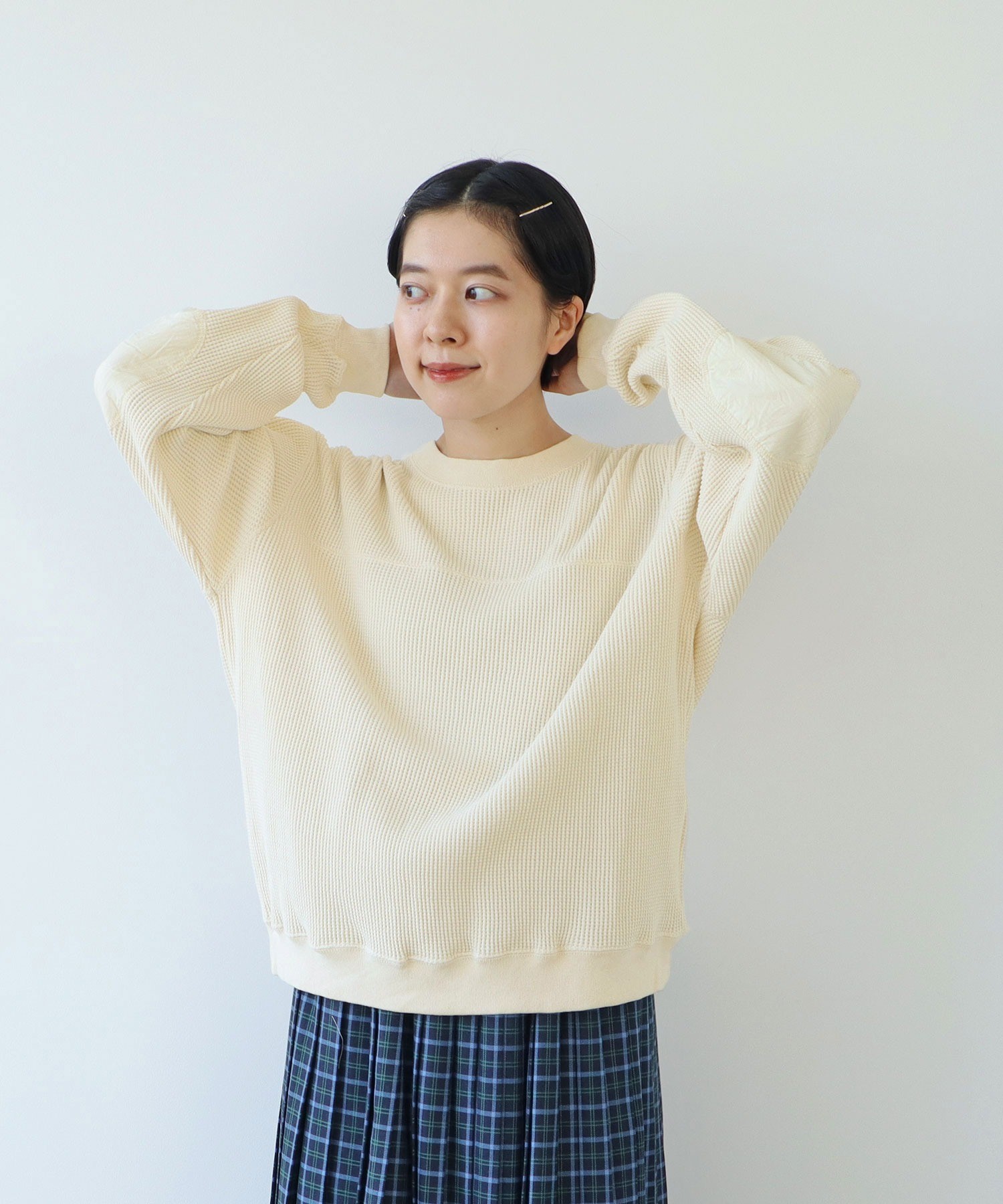 MB LIMITED エルボーパッチVネックニット L.L.bean エルエルビーン ニット セーター Vネック 長袖