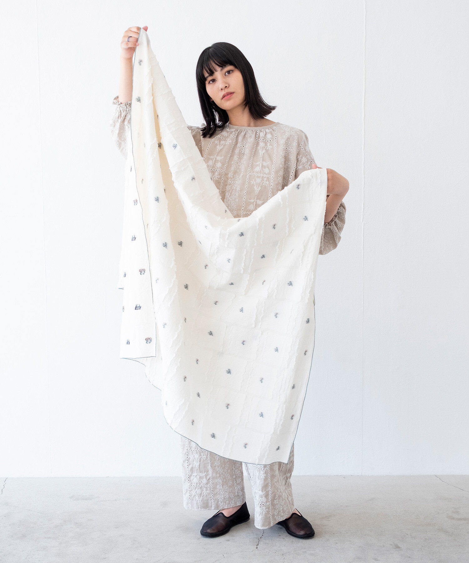 AMBIDEX Store 【予約販売】〇fleurs jacquard マルチクロス(F