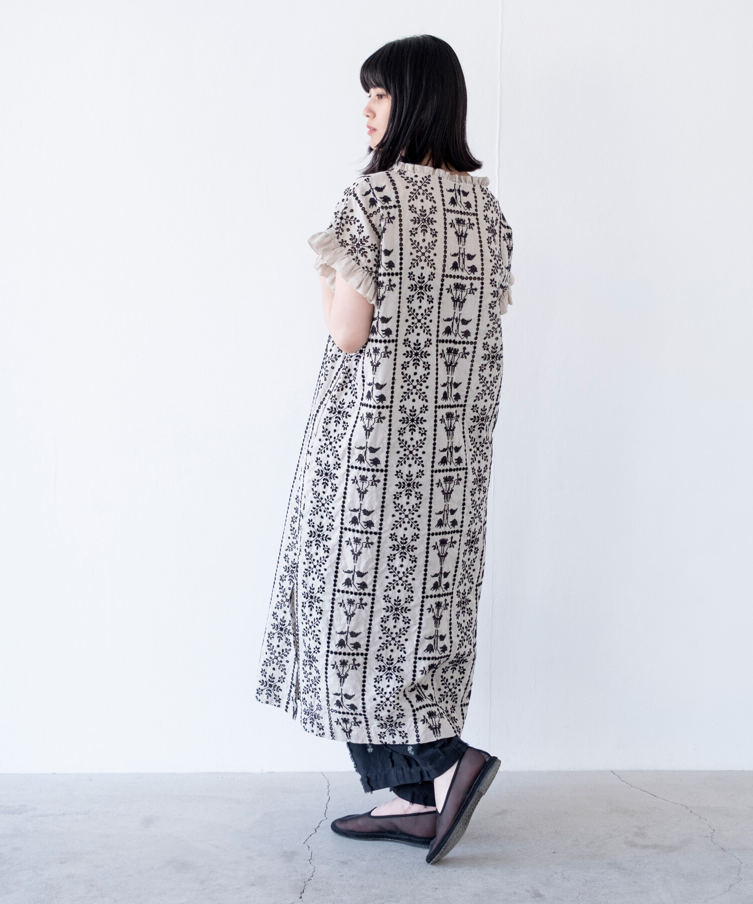 AMBIDEX Store 【予約販売】〇grow' embroidery フリル