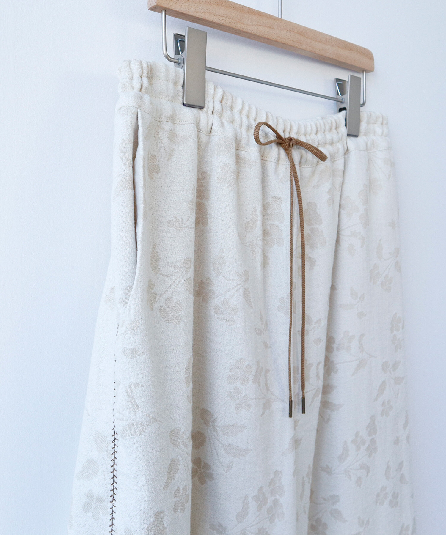 AMBIDEX Store 〇flower tale ギャザーワイドパンツ(F キナリ): Rin