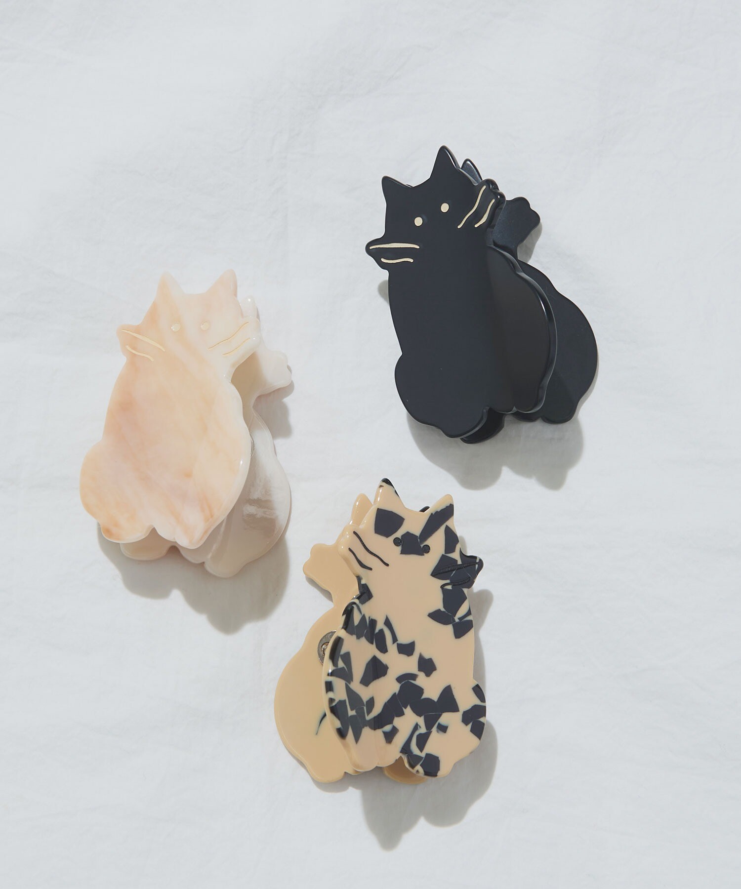 AMBIDEX Store 〇cat hair clip(F クロ): l'atelier du savon