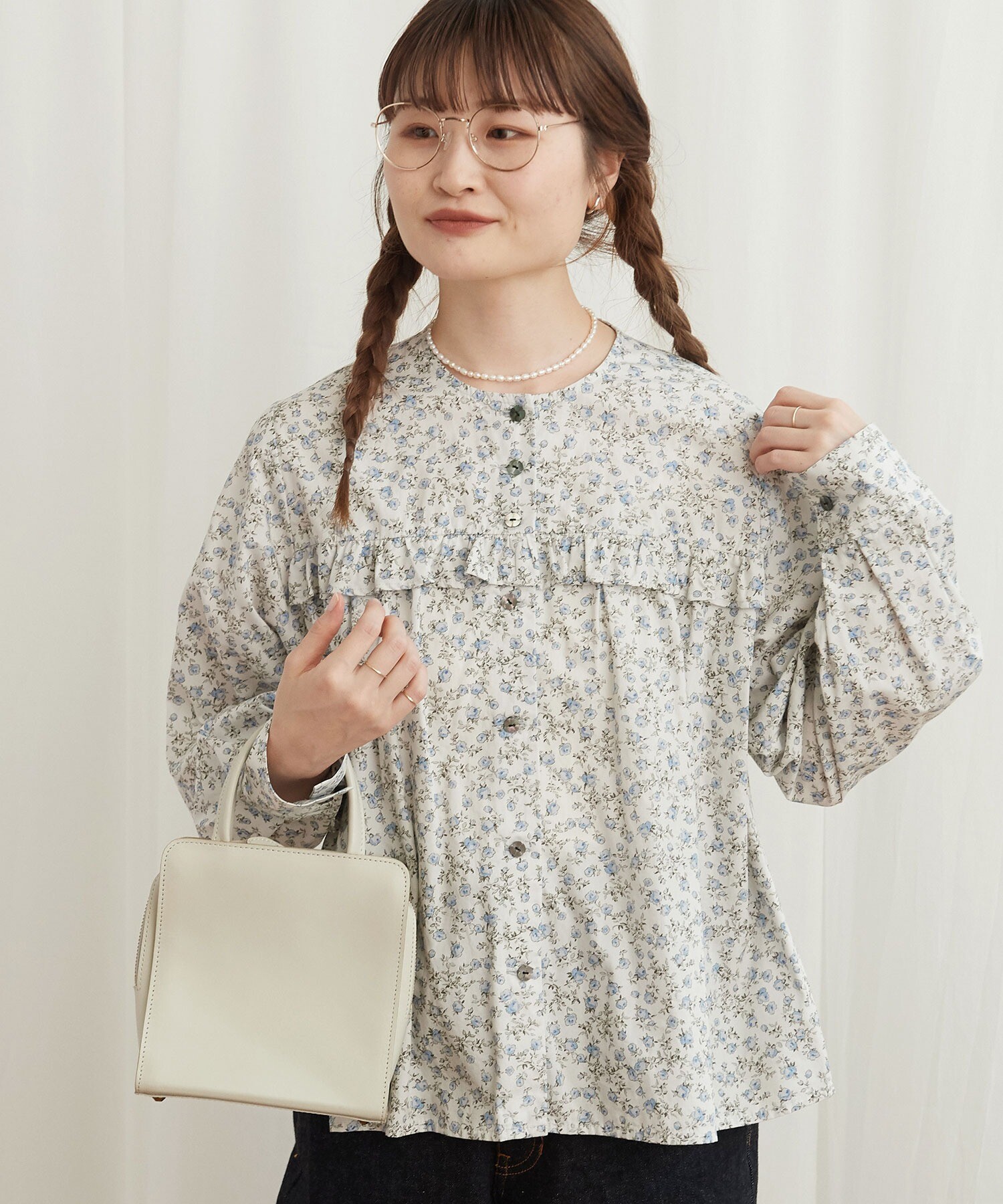 AMBIDEX Store ○Hannah blouse(F アオ): l'atelier du savon