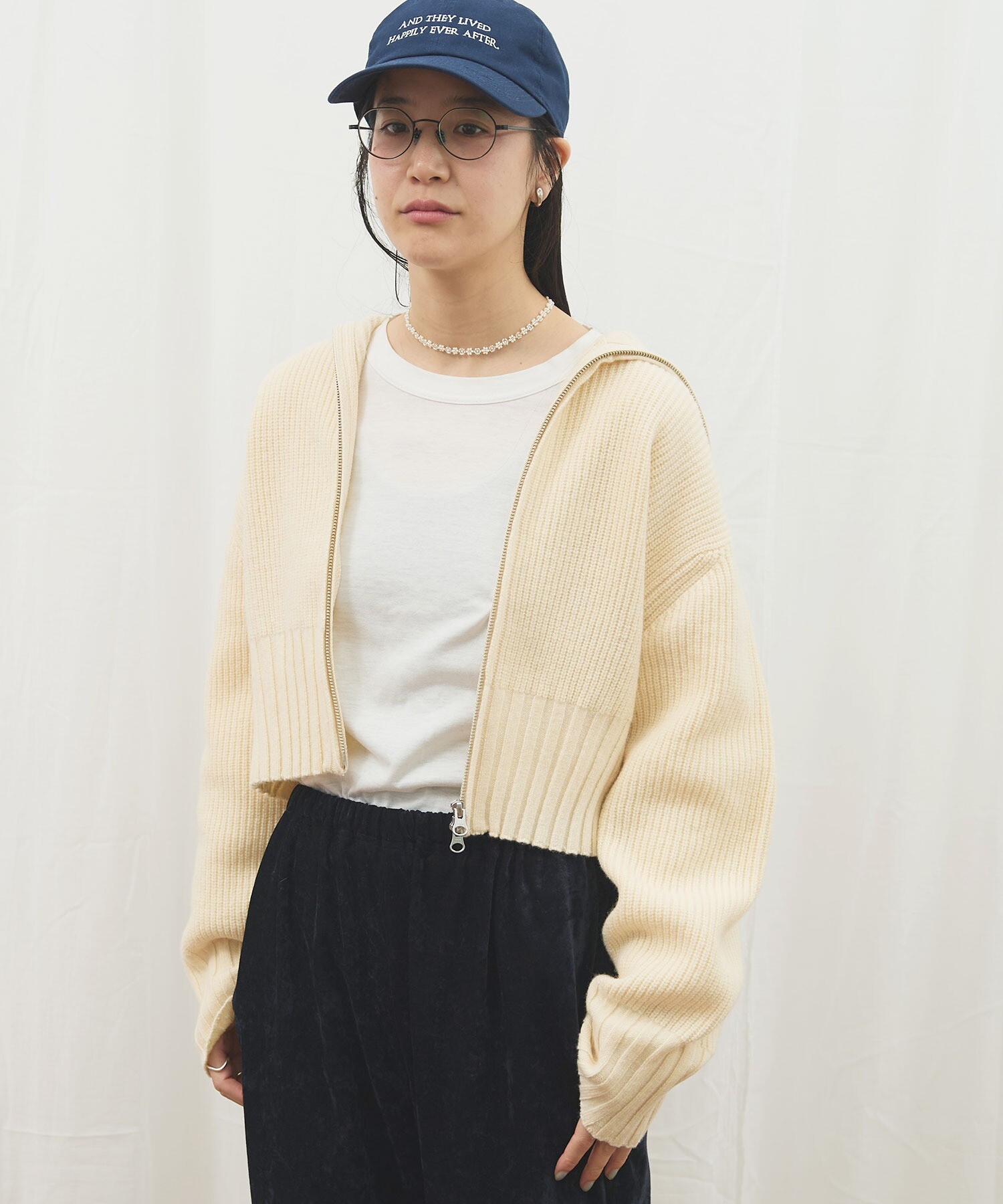 AMBIDEX Store 〇AIR WOOL zip cardigan(F キナリ): l'atelier du savon