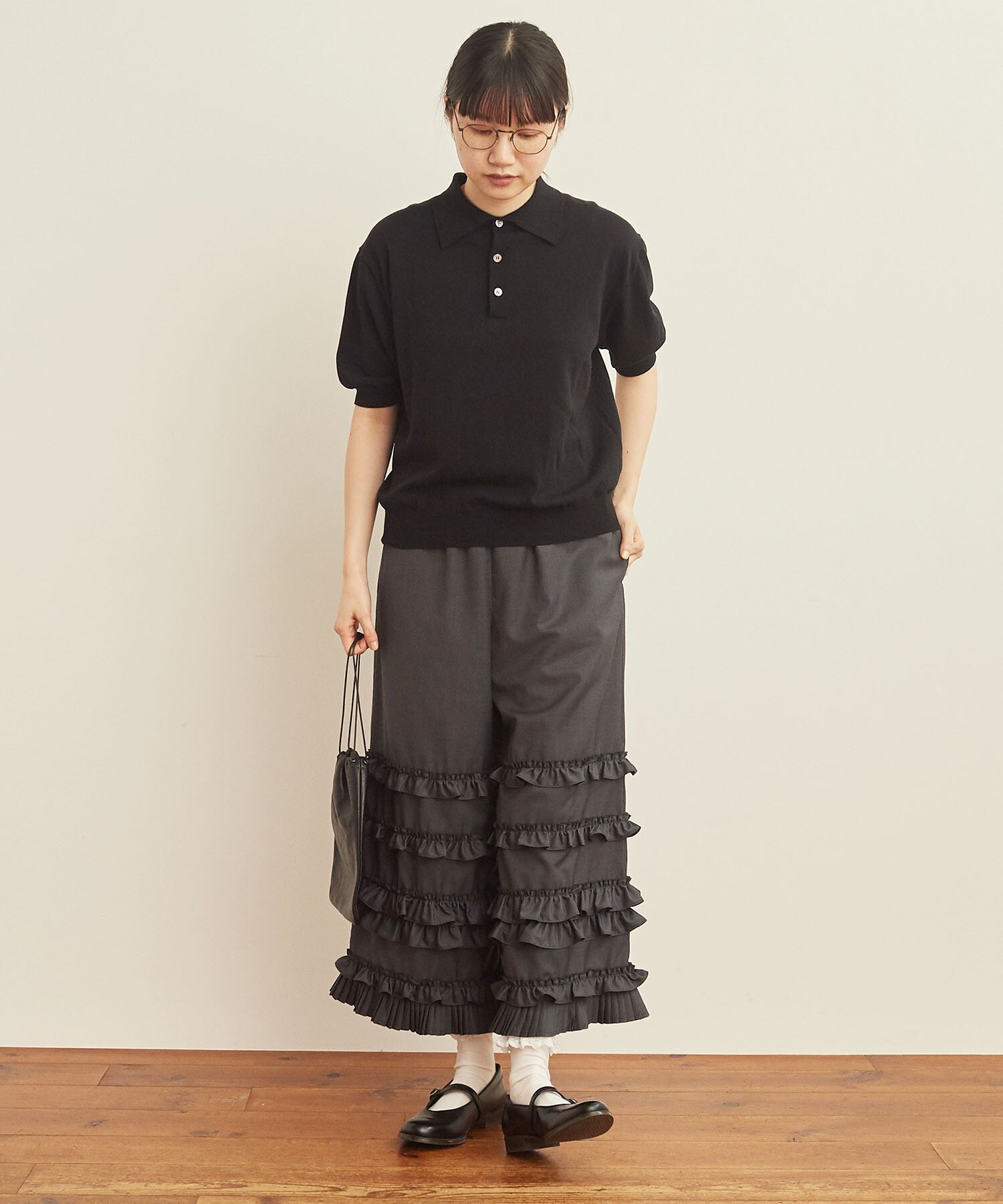 COMME des GARCONS GIRL パンツ（その他） L グレー