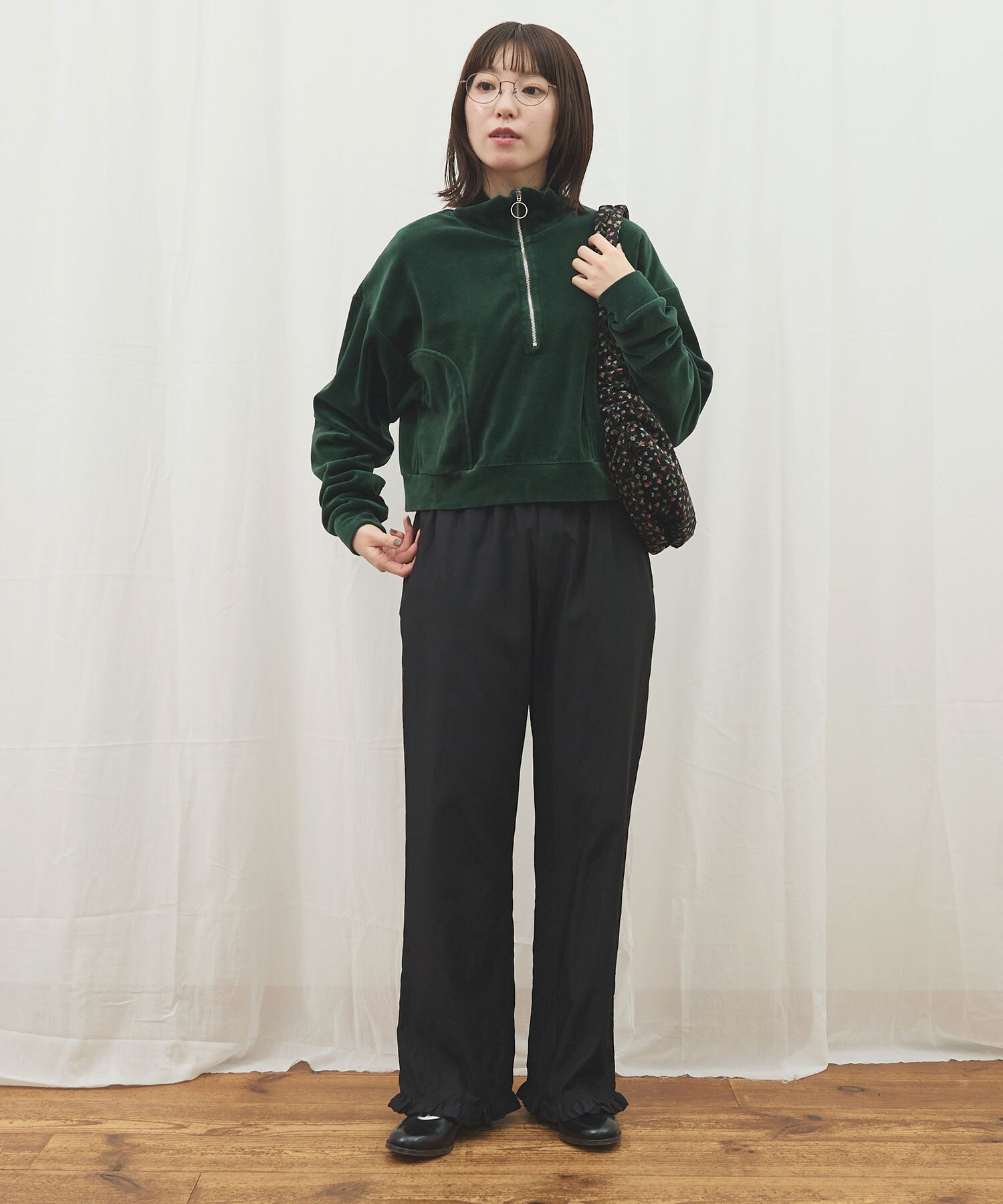 AMBIDEX Store 〇CottonCupra twill pants(F ドット): l'atelier du savon
