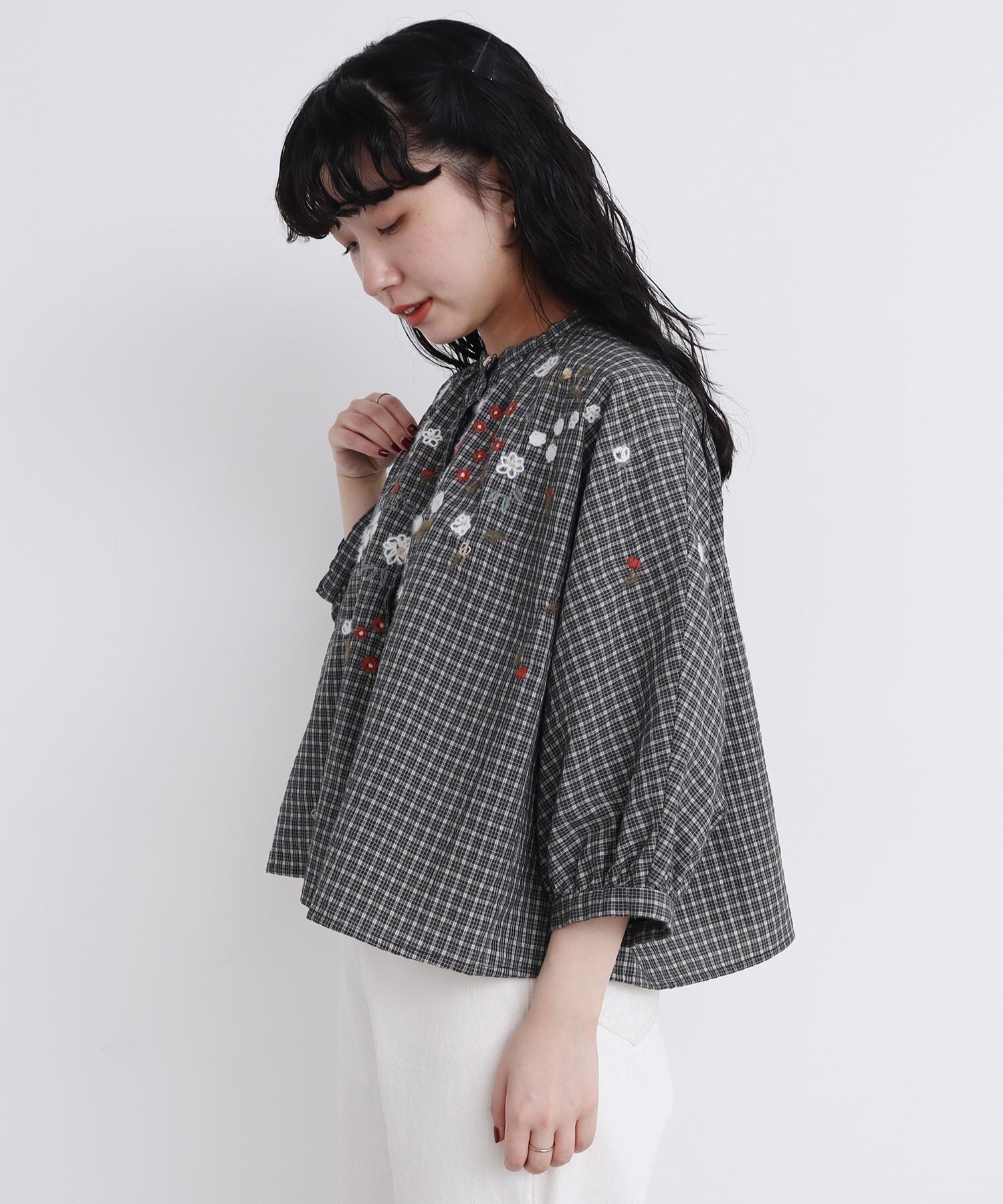 CARAMEL vintage floral ブラウス　３Ｙ CARAMEL vintage floral ブラウス 3Y | 販売人気商品 最大