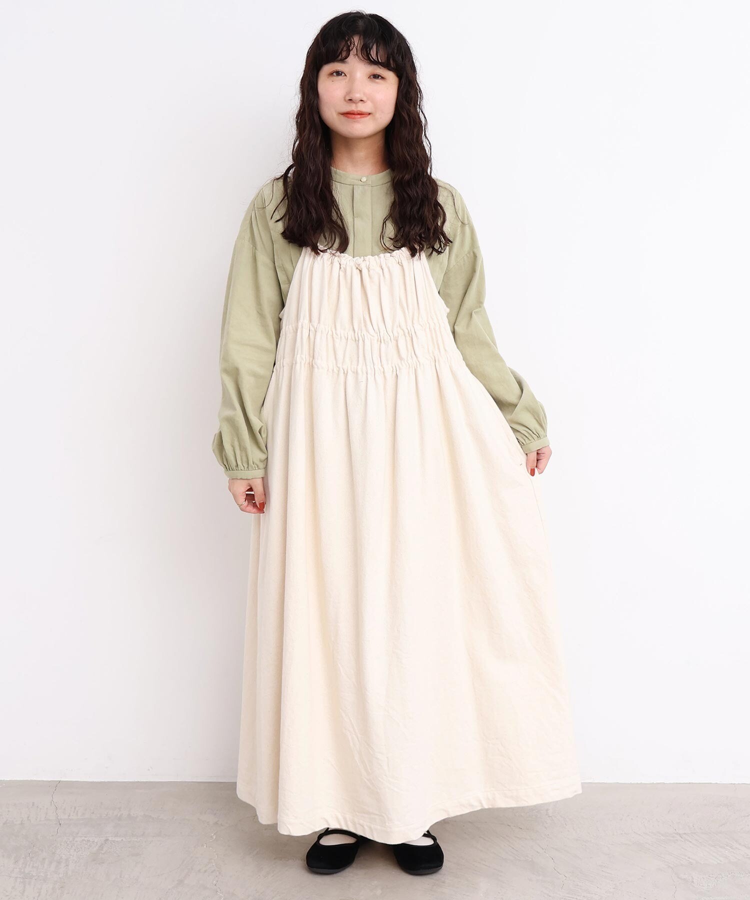 アトリエgg デニムキャミソールワンピース アトリエgg⭐︎デニムキャミワンピース(21) GG MADE IN TOKYO.』『GG+