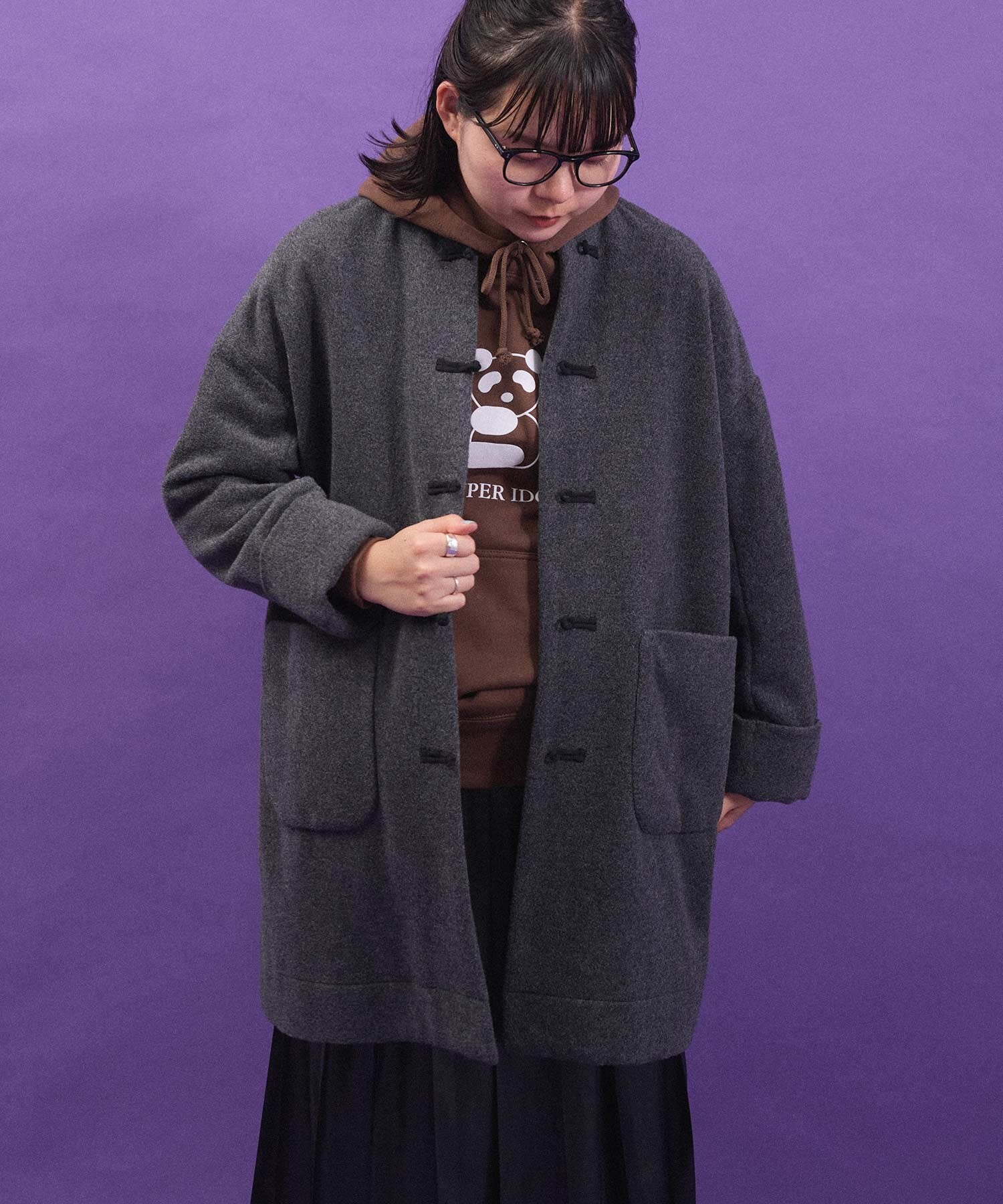AMBIDEX Store 〇WOOL CHINA coat(F クロ): l'atelier du savon