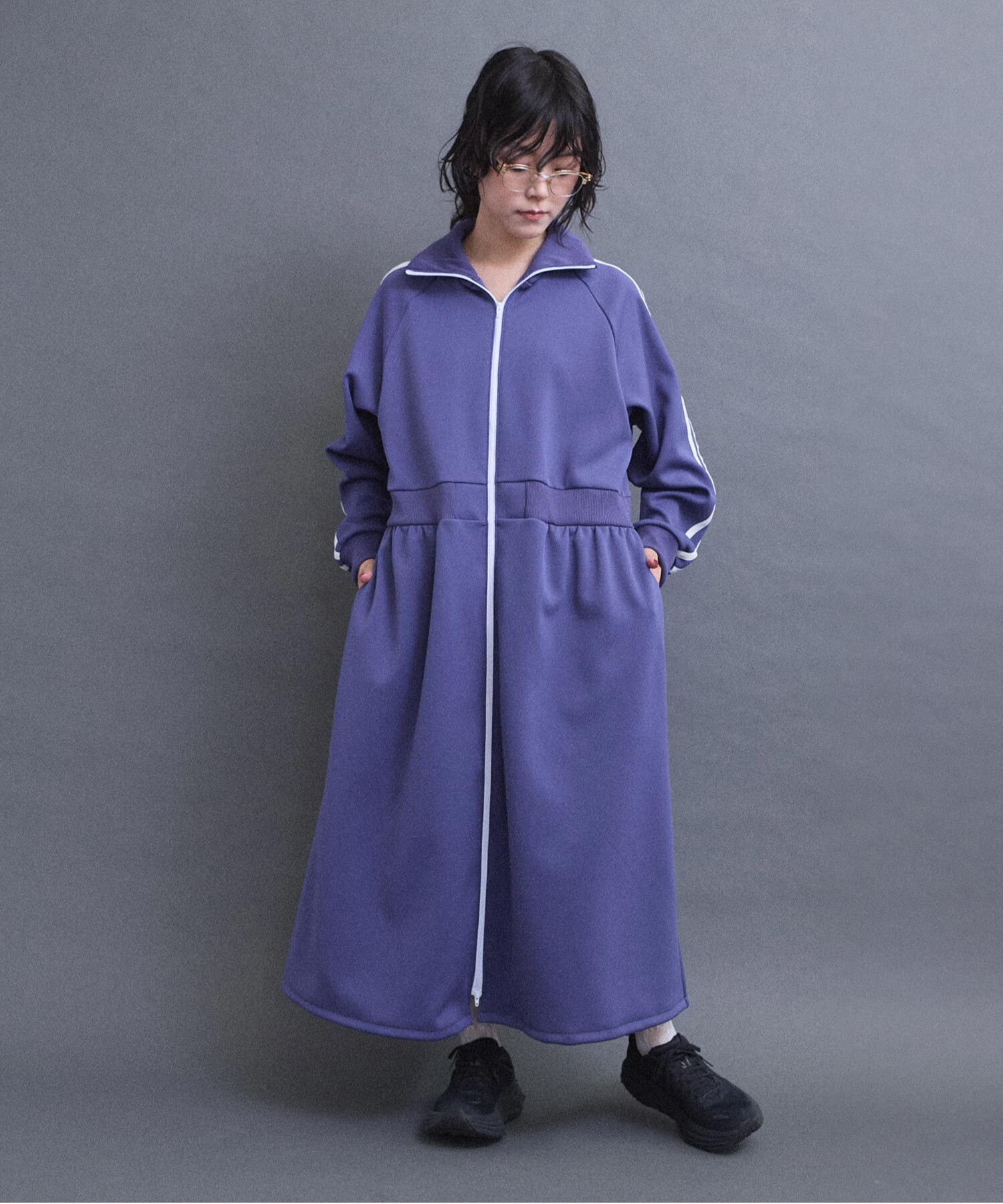 AMBIDEX Store LINE JERSEY ワンピース(F クロ): l'atelier du savon