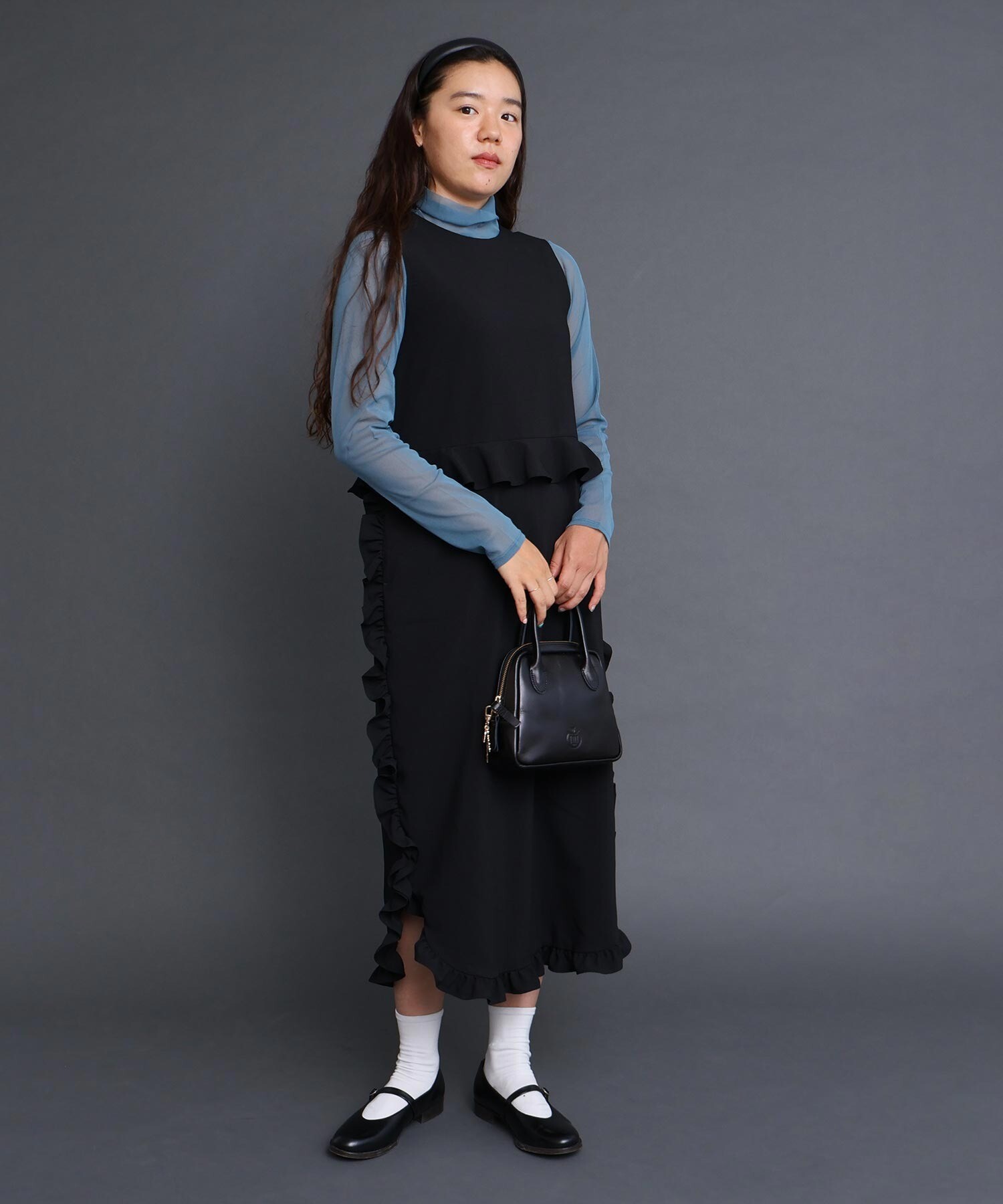 AMBIDEX Store SHELL FRILL peplum ドレス(F クロ): l'atelier du savon