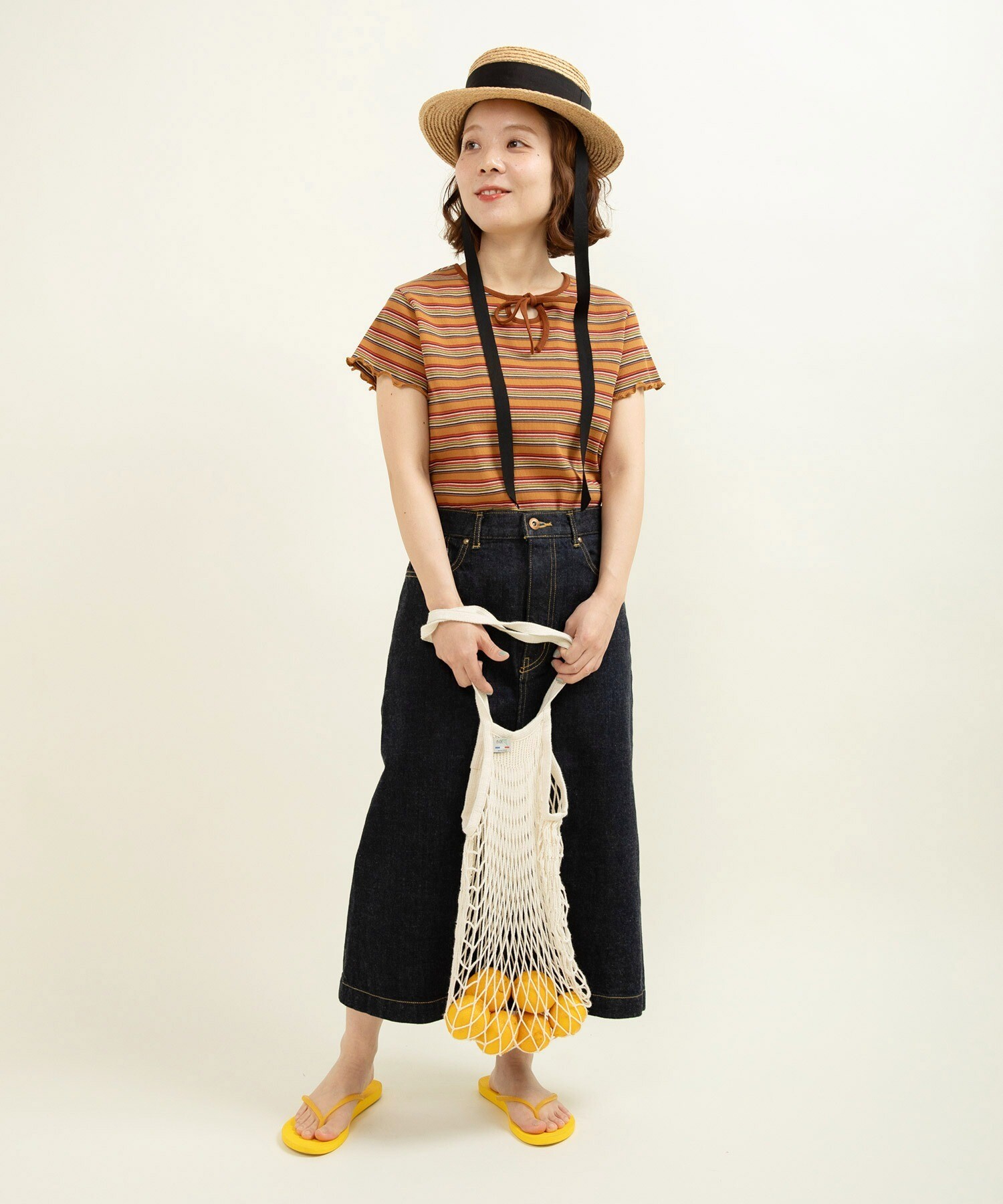 モデル:身長149cm