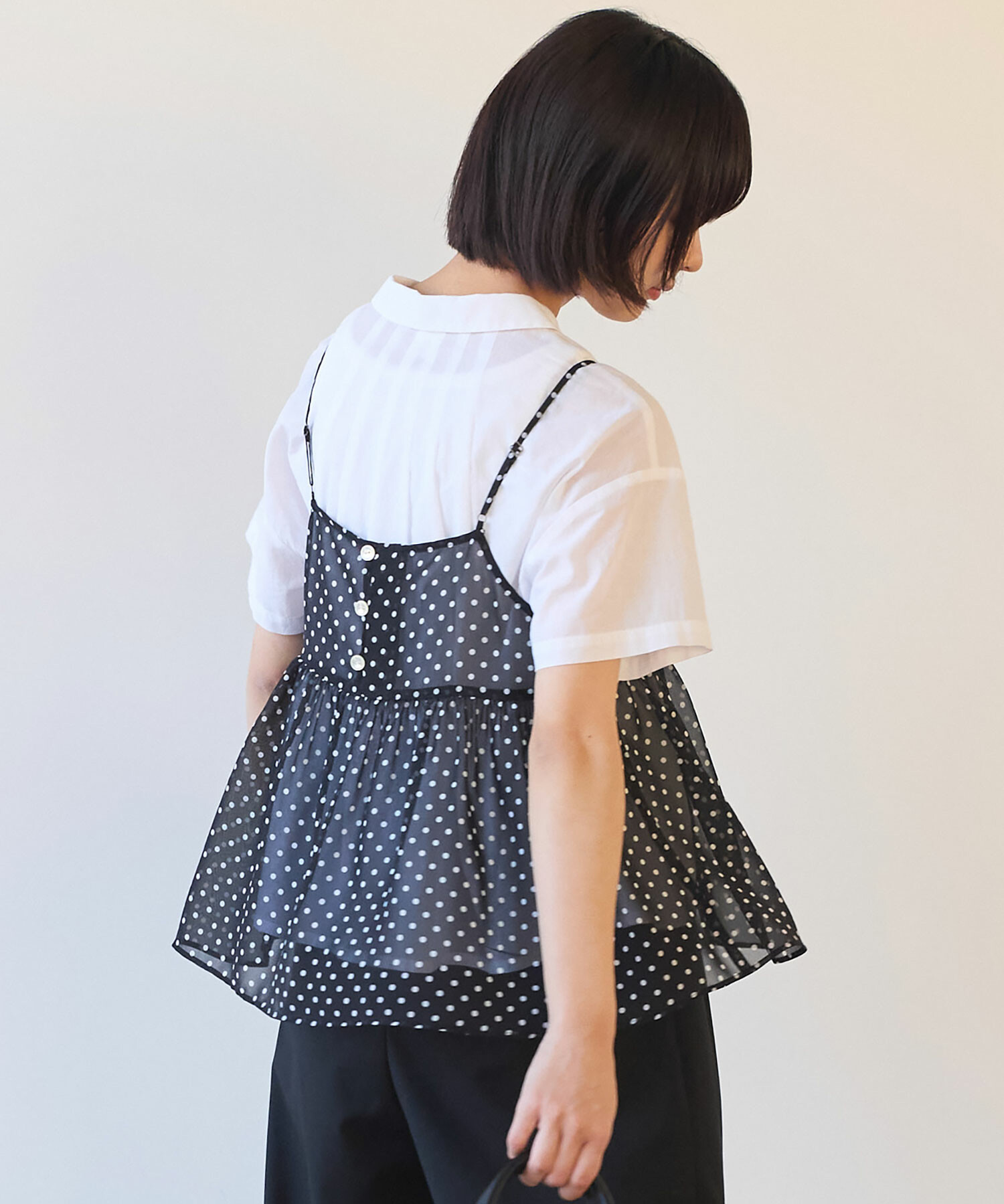 ドット刺繍キャミ ドット刺繍キャミワンピース｜Stola.（ストラ）公式通販サイト